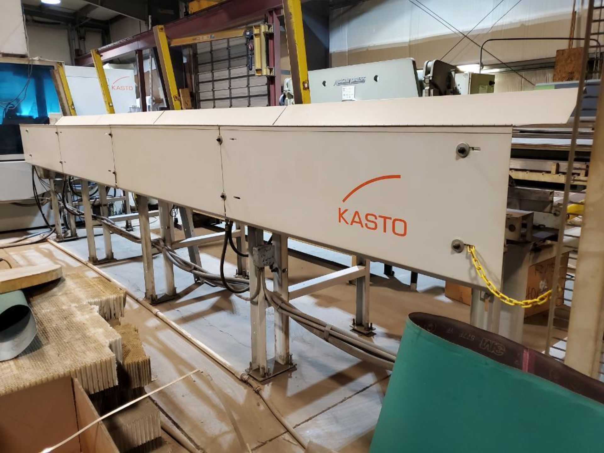 2011 KASTO GRIPSPEED C10 AUTOMATIC CIRCULAR SAW, S/N 3301-102-012, 19' AUTOMATIC BAR FEED/SEPARATOR, - Image 16 of 27