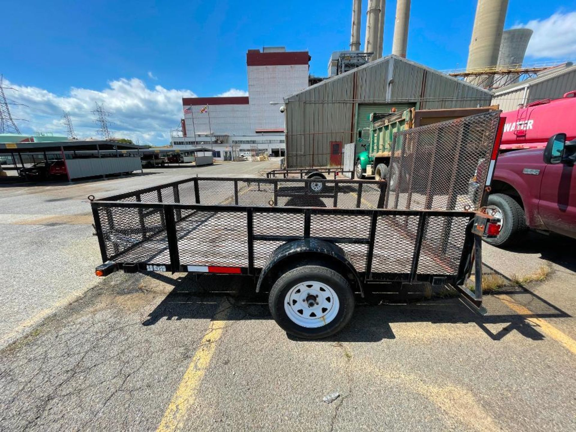 2009 ANDERSON SINGLE AXLE 6' X 10' TRAILER