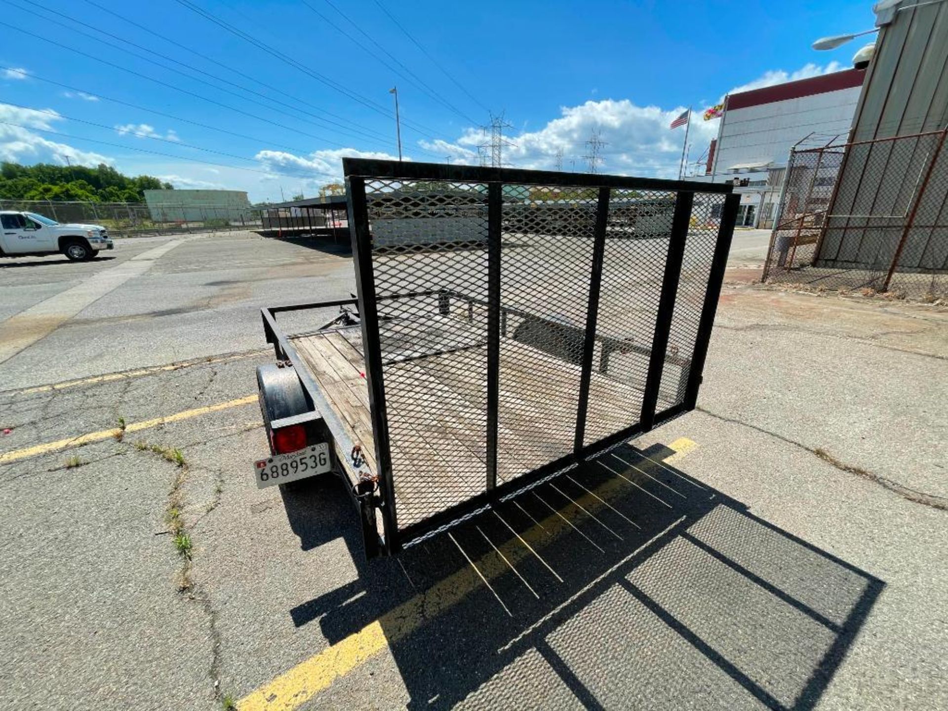 SINGLE AXLE 6' X 10' TRAILER - Image 4 of 5