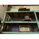 CONTENT OF (2) SECTIONS OF PALLET RACKING: CONDUIT & SCRAP