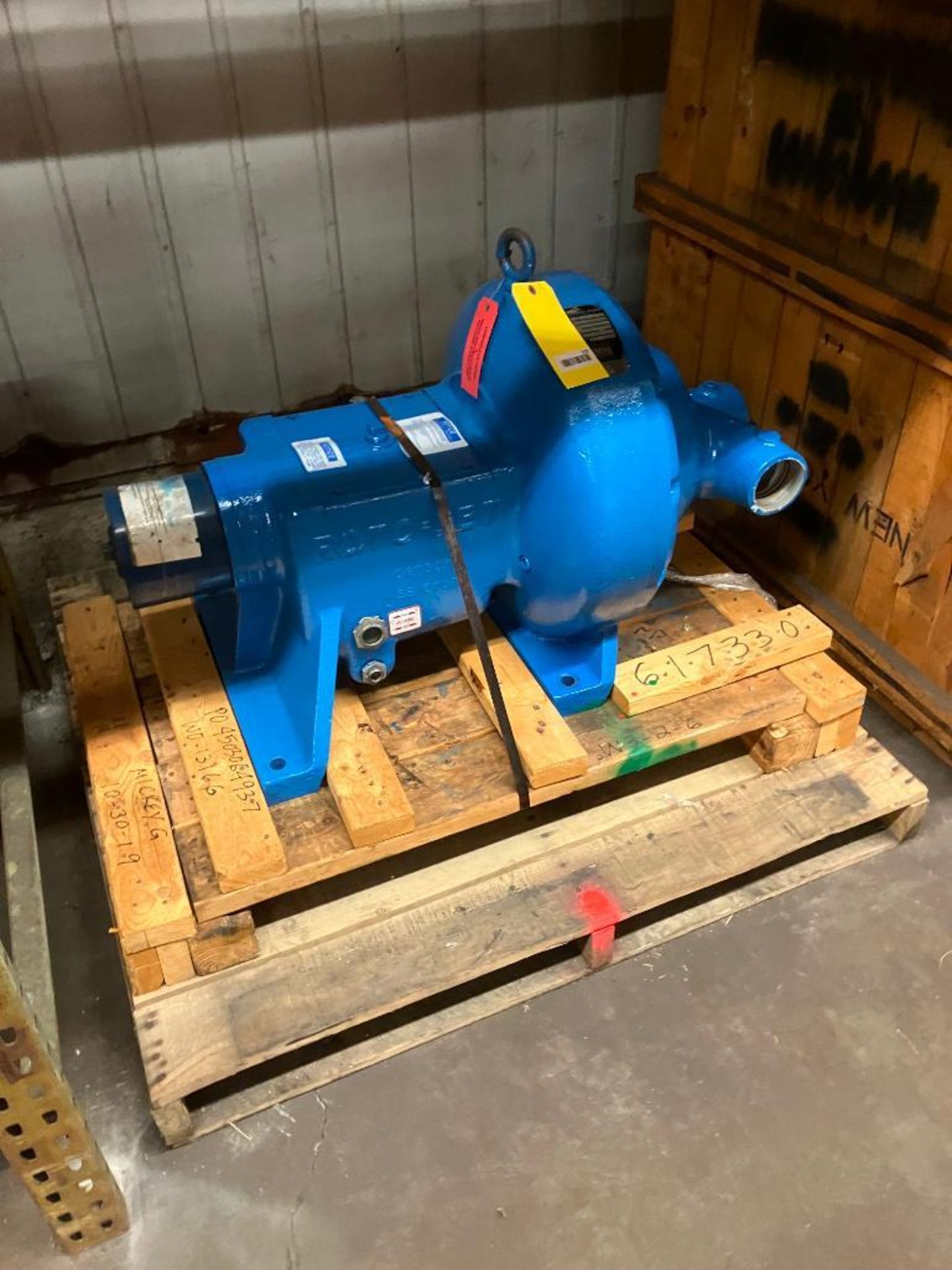 ROTO-JET PUMP, MODEL 2200A, 3X2, SIZE S 600, 5,443 MAX. RPM - Image 2 of 2