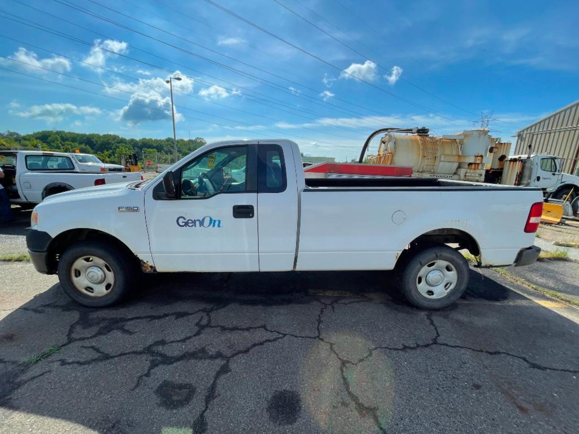 2008 FORD F150 XL 4X4 PICKUP TRUCK, AUTOMATIC TRANS., 4.6 L ENGINE, VIN 1FTRF14W08KD80368, 43,996 MI