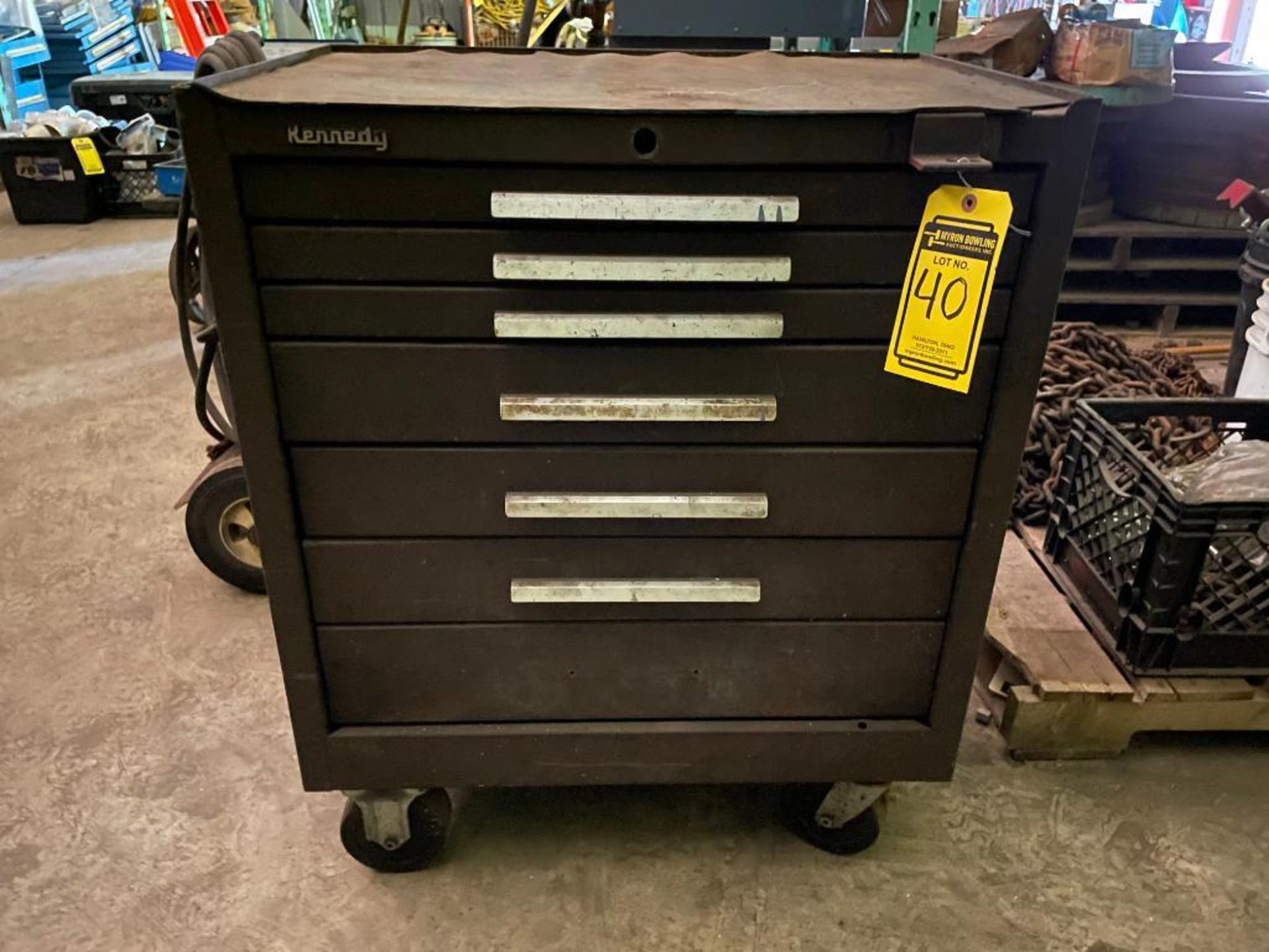 KENNEDY 6-DRAWER ROLLING TOOLBOX