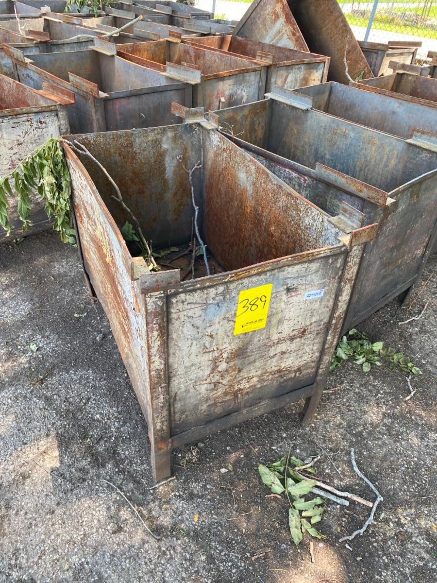 (47 +/-) SCRAP BIN CONTAINERS