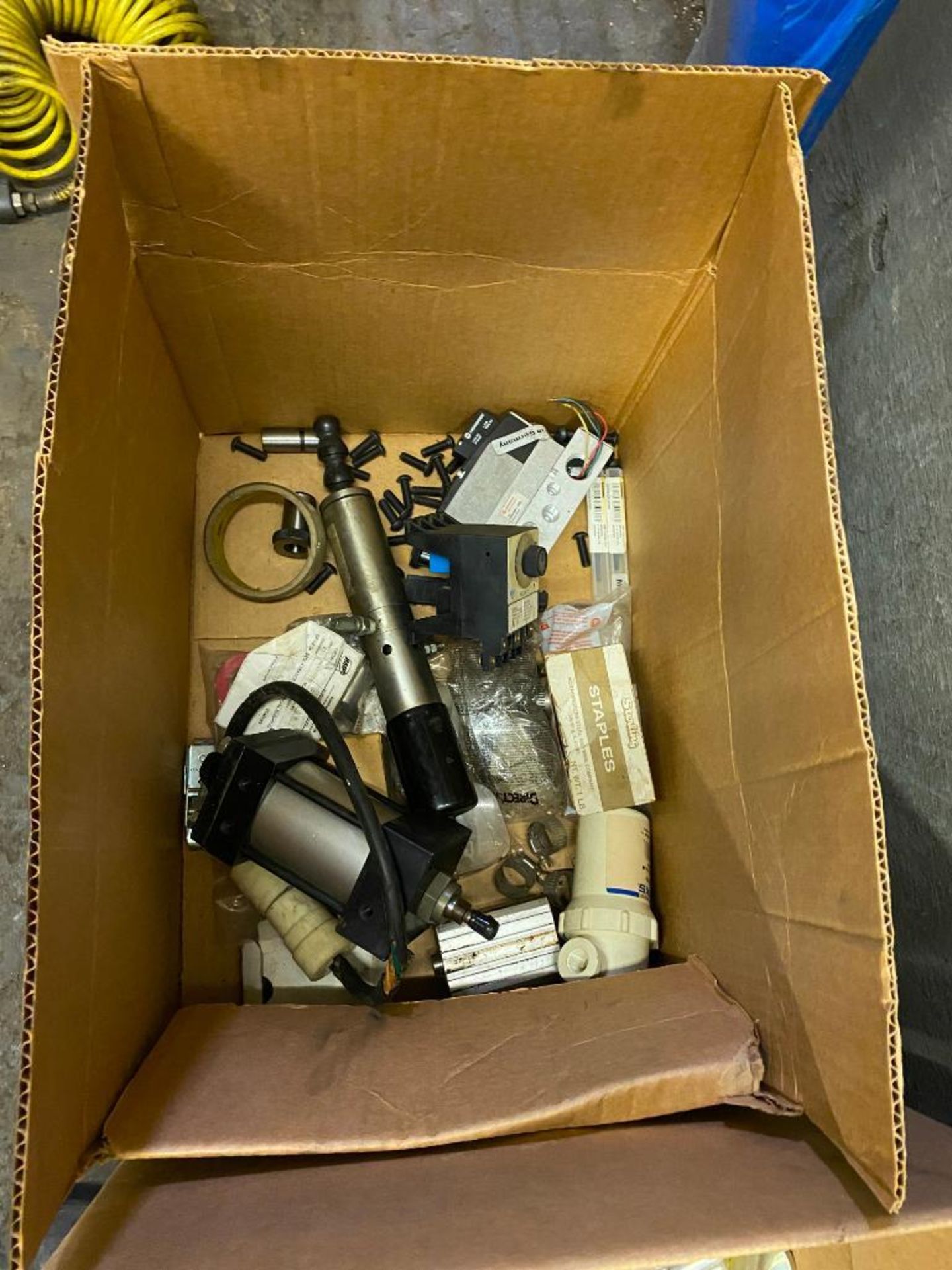 (2) PIGEONHOLE CABINETS W/ ASSORTED HARDWARE - Image 8 of 8