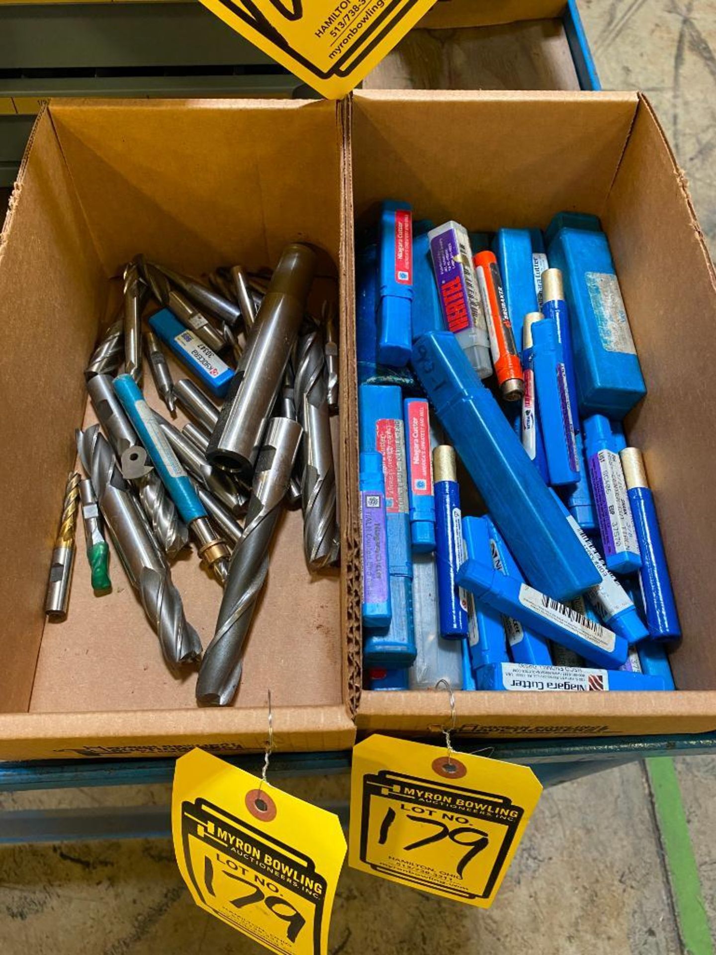 (2) BOXES OF END MILLS