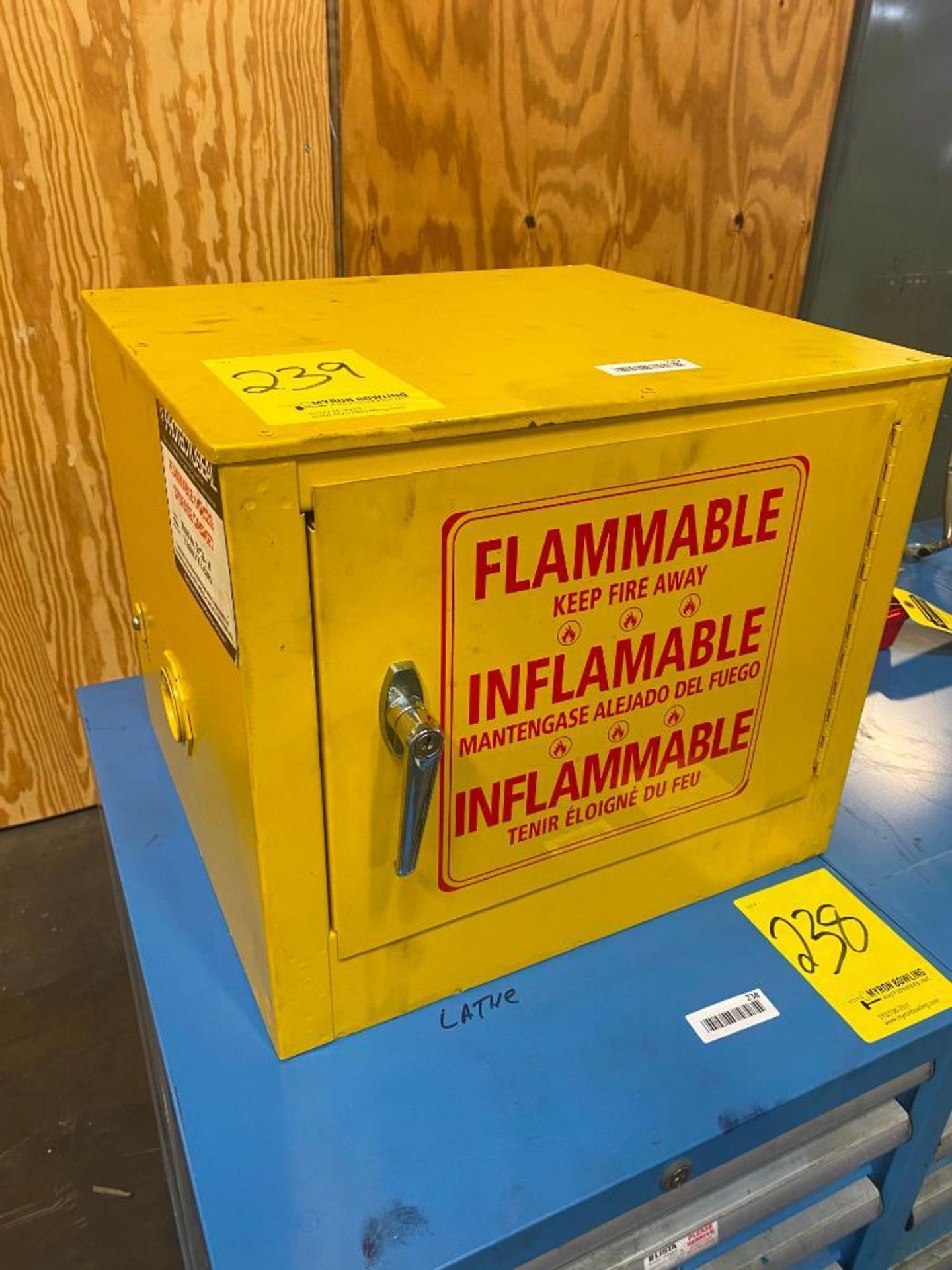 PROTECTOSEAL FLAMMABLE STORAGE CABINET, 2-GAL. CAP.