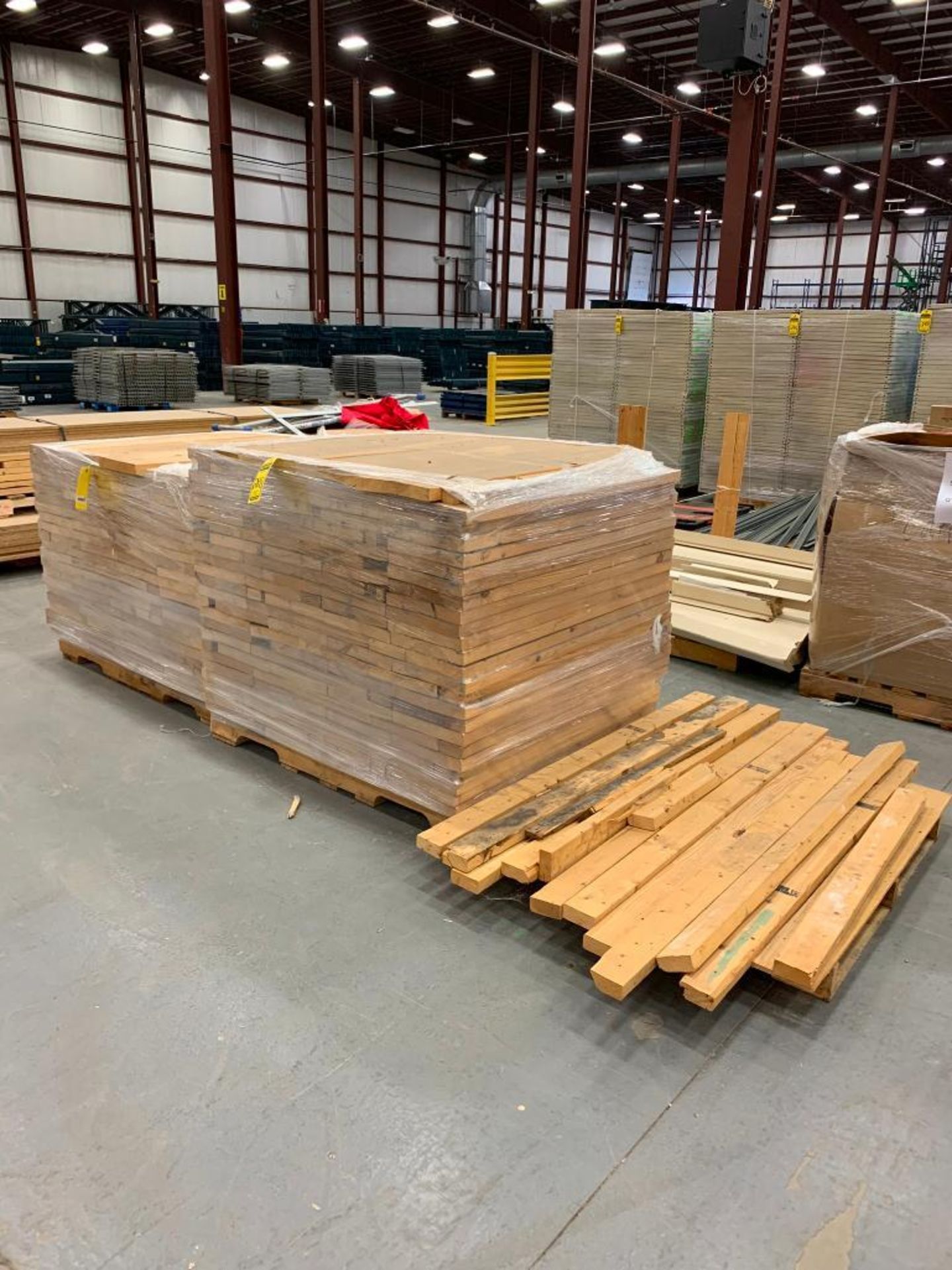 (3) PALLETS W/ ASSORTED LUMBER