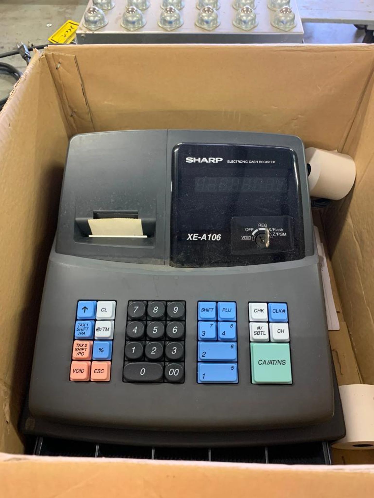 SHARP XE-A106 ELECTRONIC CASH REGISTER