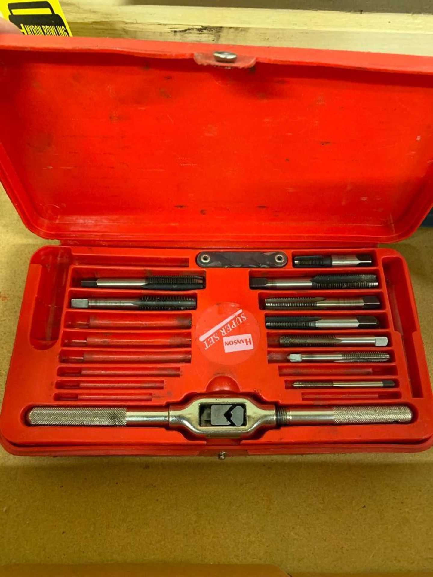 HANSON SUPER SET TAP & DIE SET