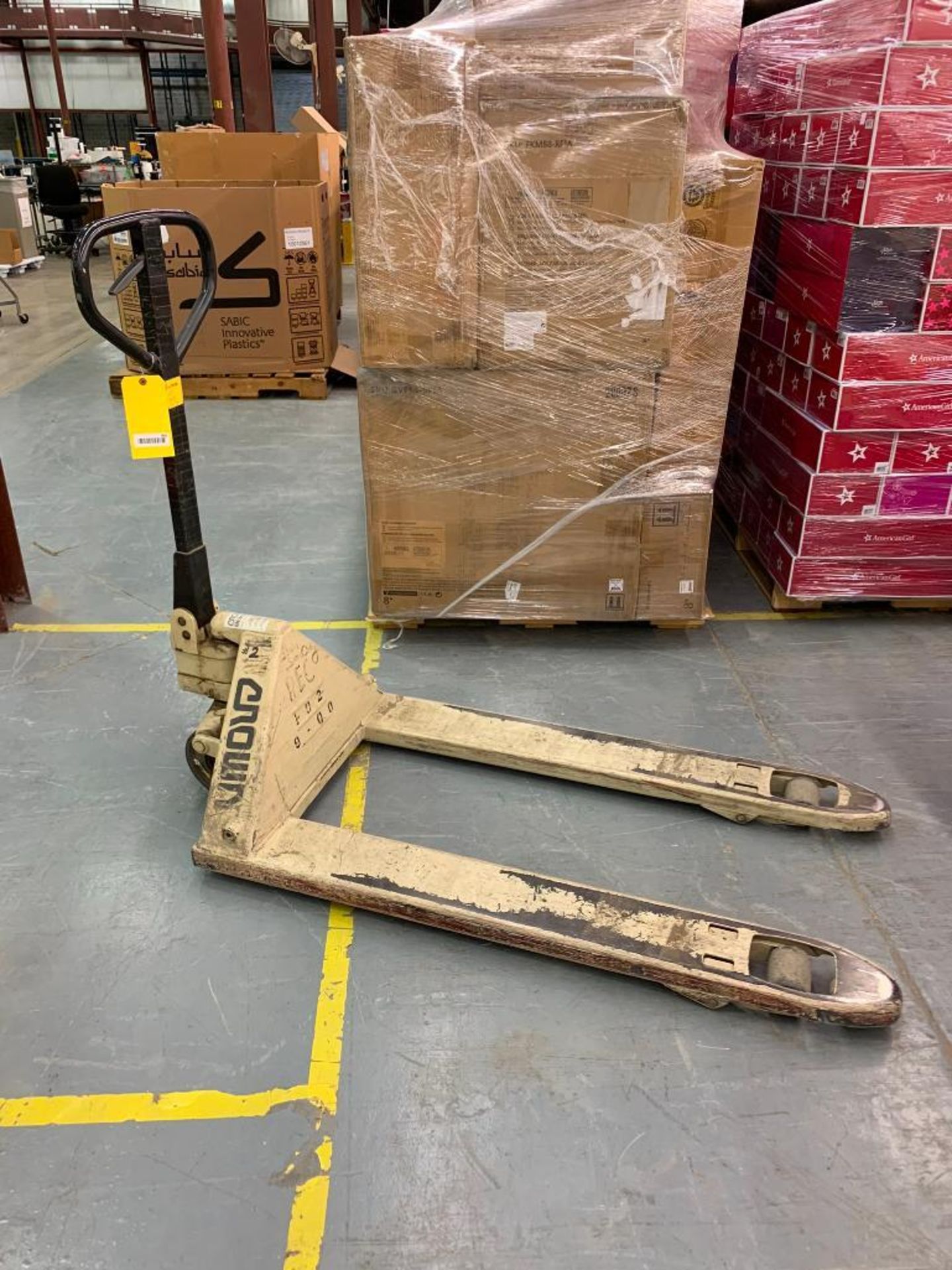 CROWN 5,000 LB. CAPACITY PALLET JACK