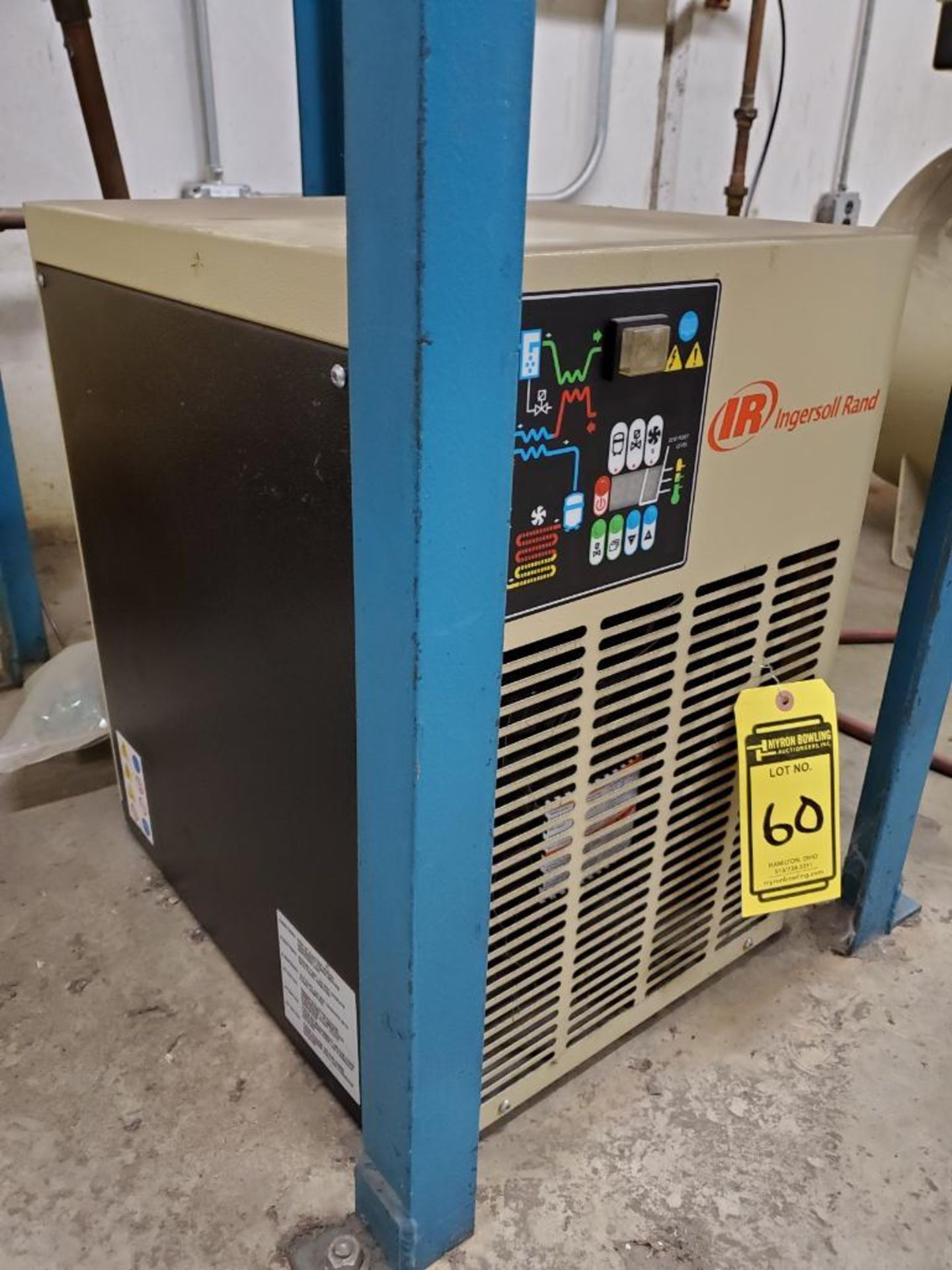 INGERSOLL-RAND REFRIGERATED AIR DRYER, MODEL D180IN, R134A REFRIGERANT, 106 CRM - Image 2 of 4