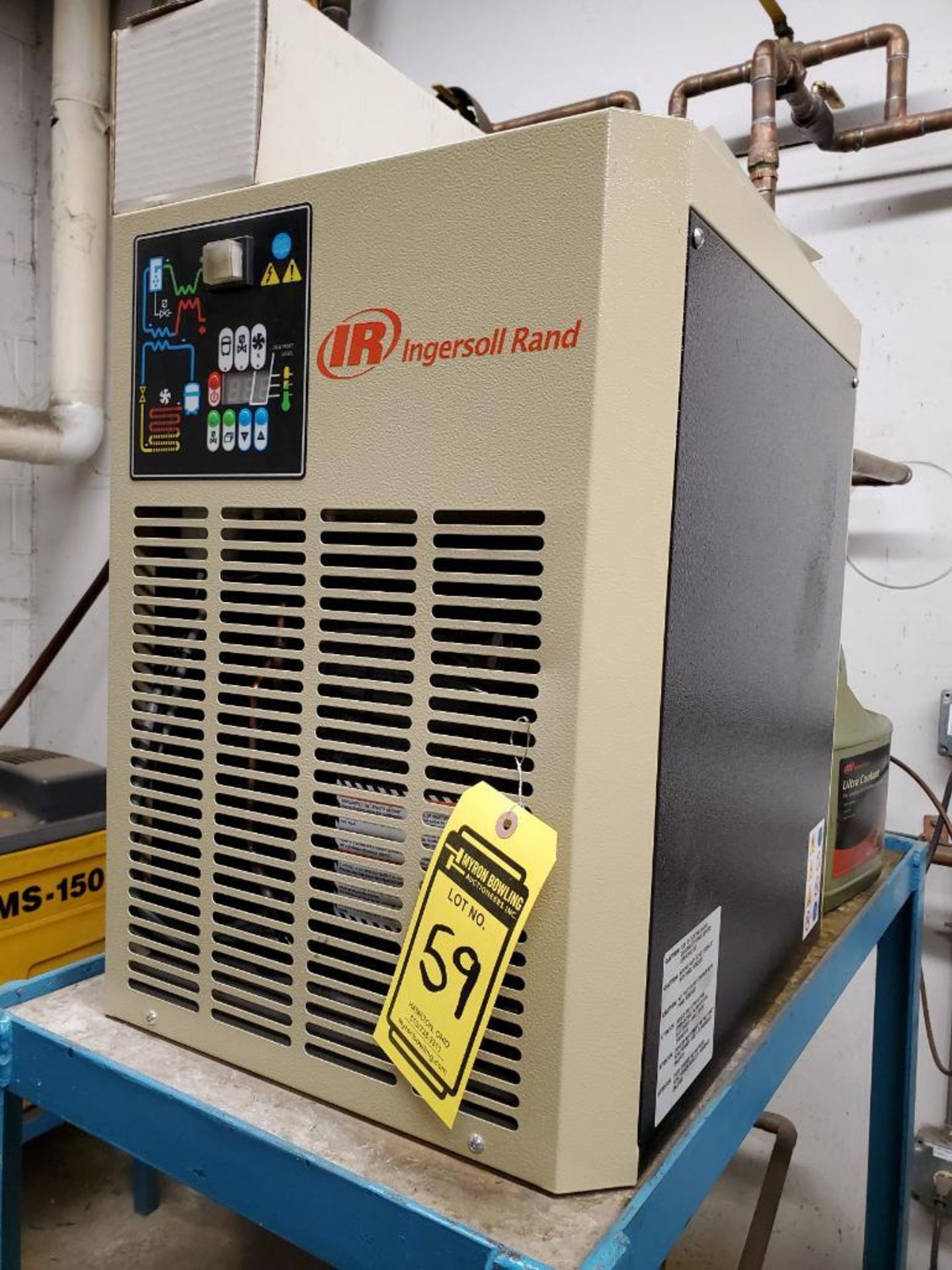 INGERSOLL-RAND REFRIGERATED AIR DRYER, MODEL D180IN, R134A REFRIGERANT, 106 CRM