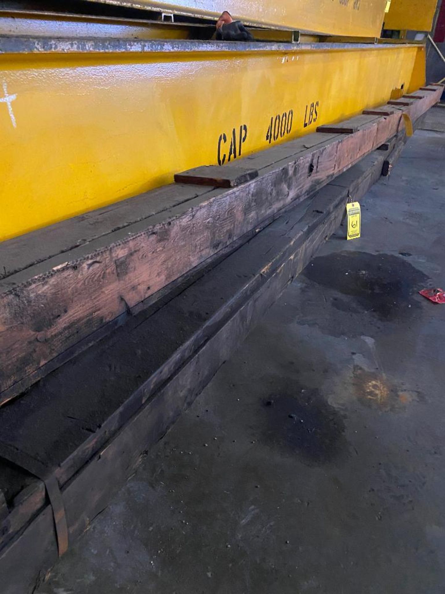 (4) 2-TON JIB CRANE BEAM ARMS, 22' LONG, & (3) OVERHEAD CRANE RAIL BEAMS - Image 4 of 4