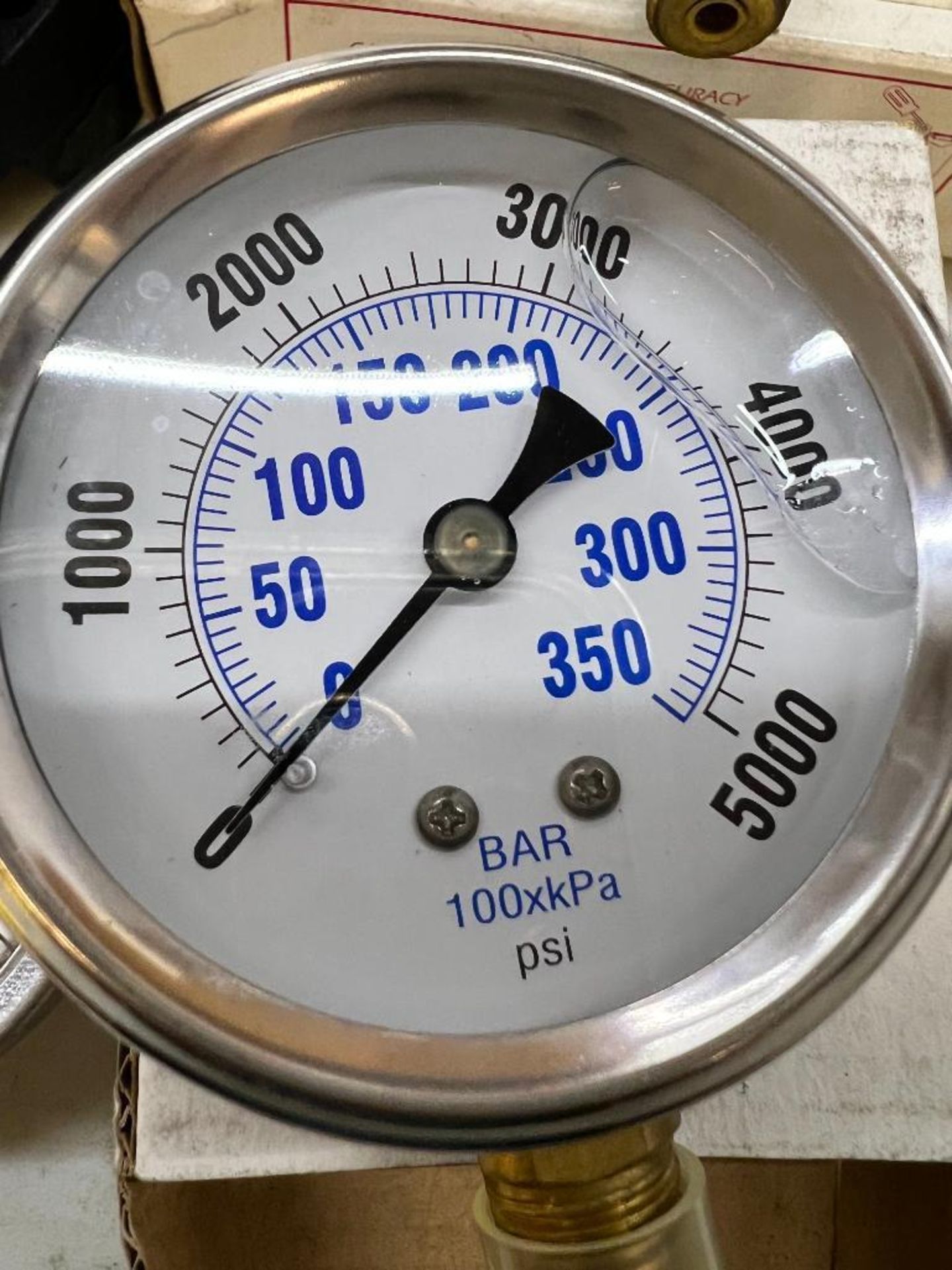 (4) PRESSURE GAUGES - Image 4 of 5