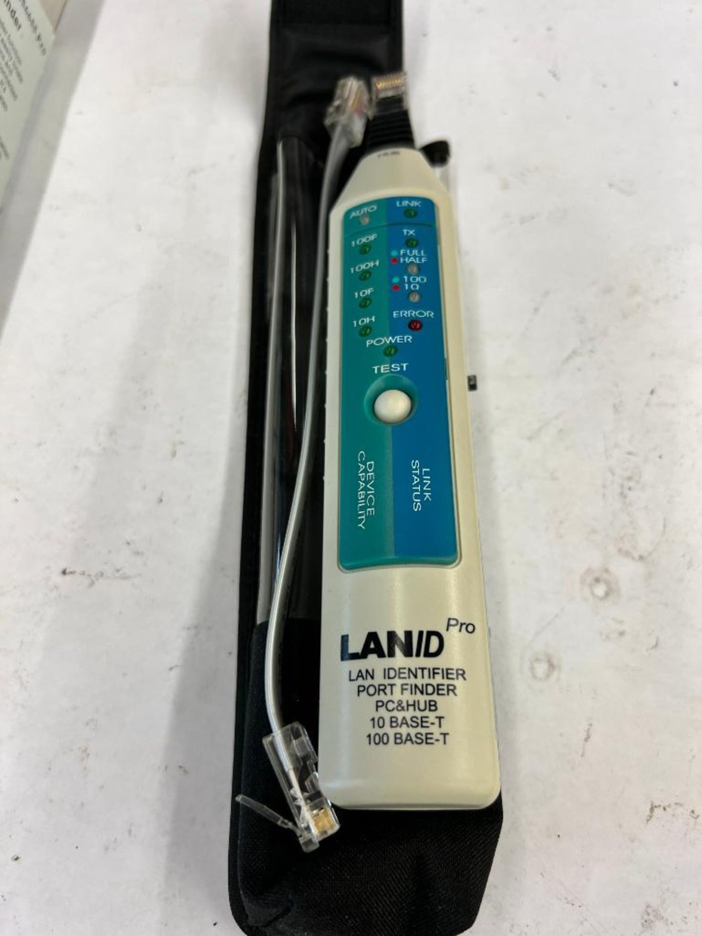 LANID PRO PORT IDENTIFIER, MODEL 256655PRO, S/N 256655PRO0USA001010901888, FLEXIBLE TIP, RJ - 45 JAC