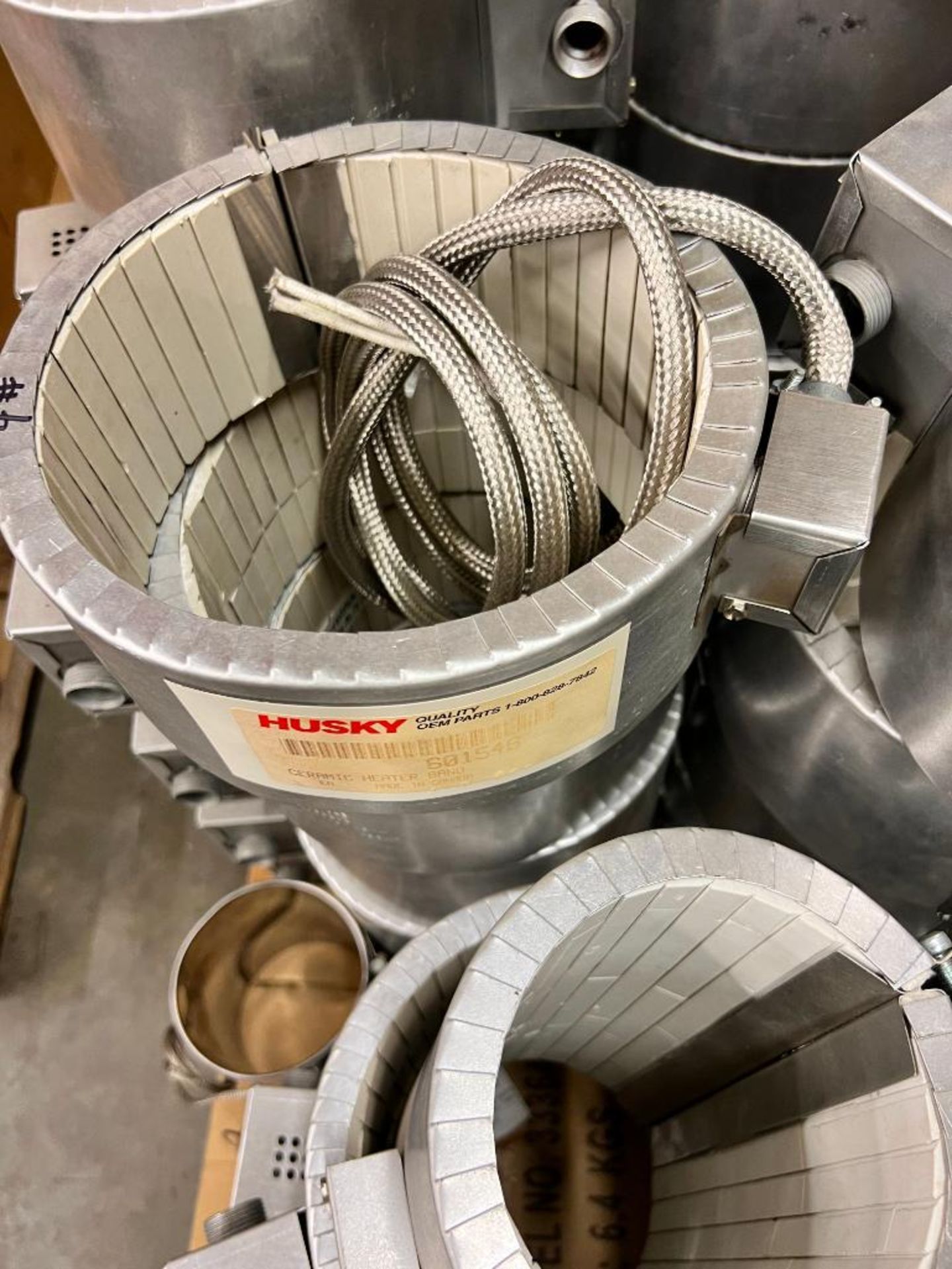 SKID OF HUSKY BAND HEATERS, VARIOUS SIZES (NEW) - Image 2 of 6