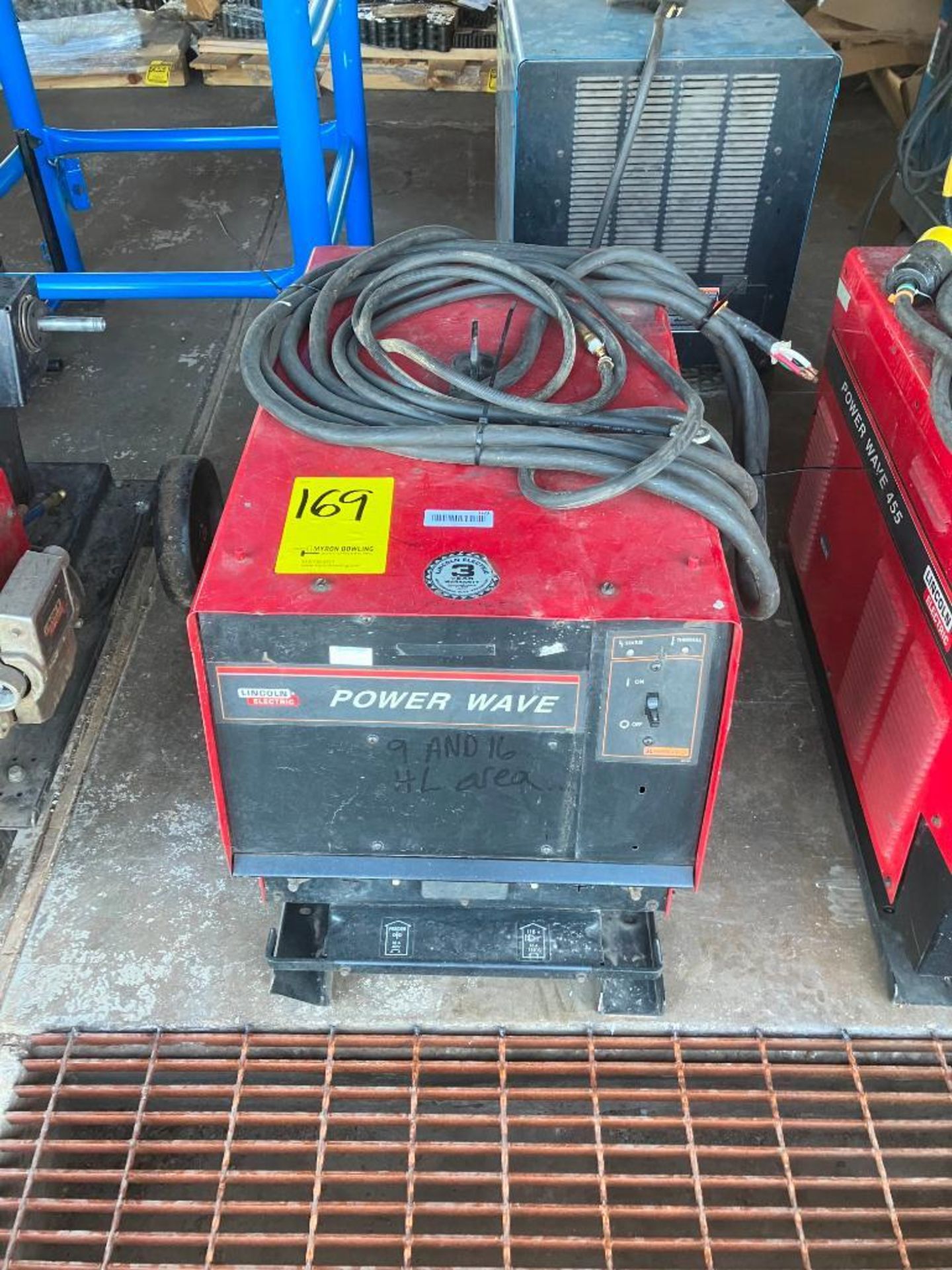 Lincoln Power Wave 455 Power Source, 3ph