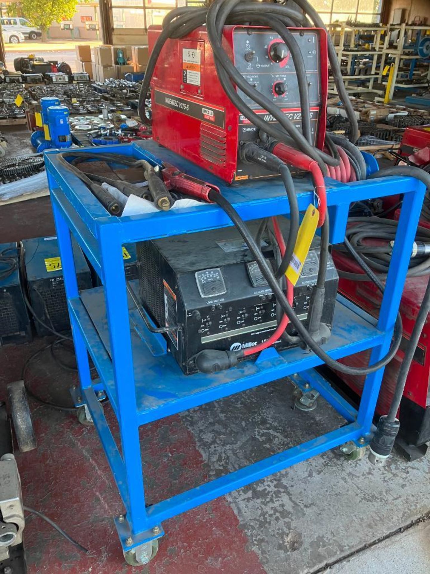 Miller LBP350 Portable Load Bank w/ Lincoln Invertec V275-S Welder w/ Gouge Torch - Image 2 of 2