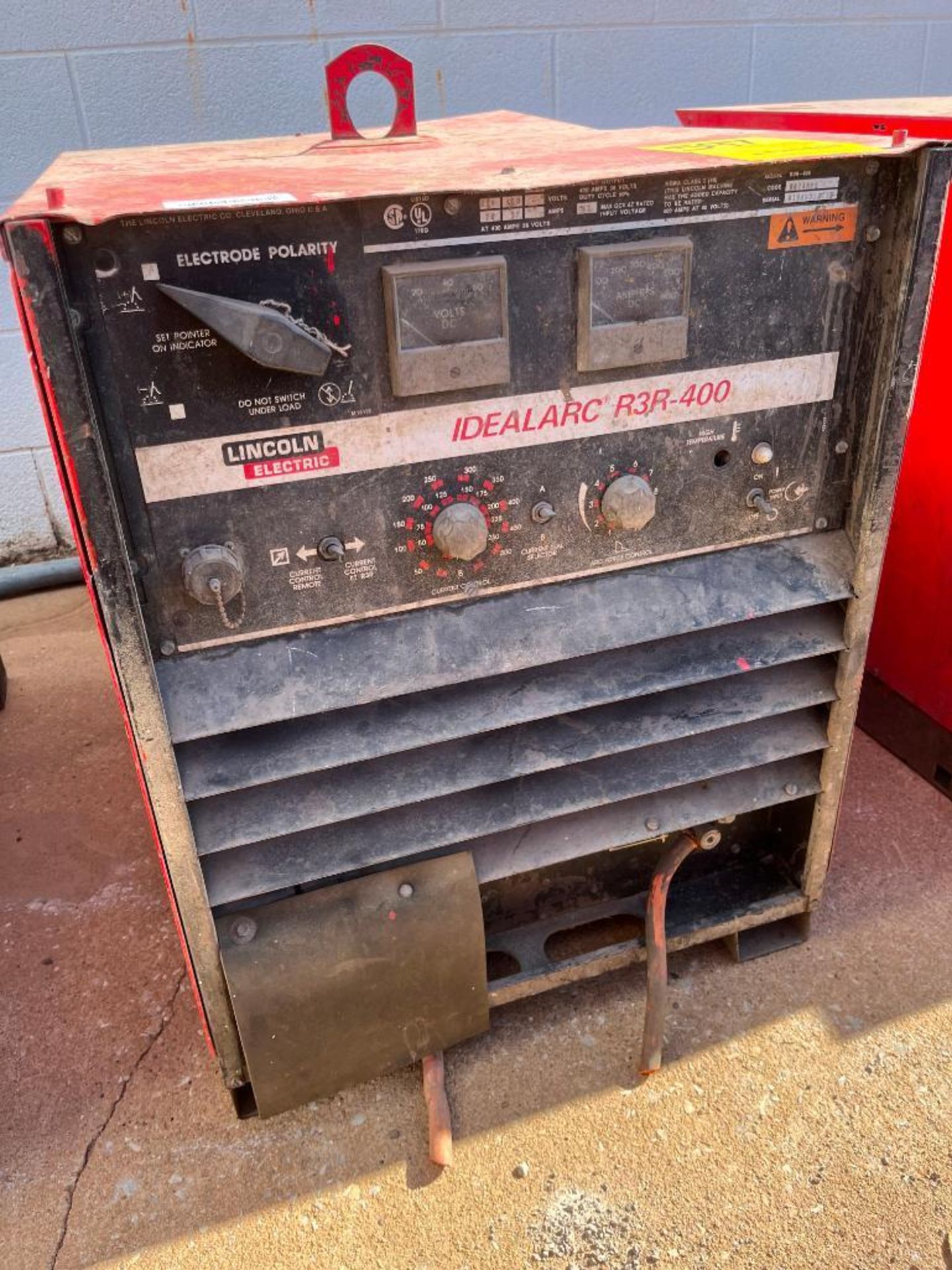 Lincoln Idealarc R3R-400 Variable Voltage DC ARC Welding Power Source