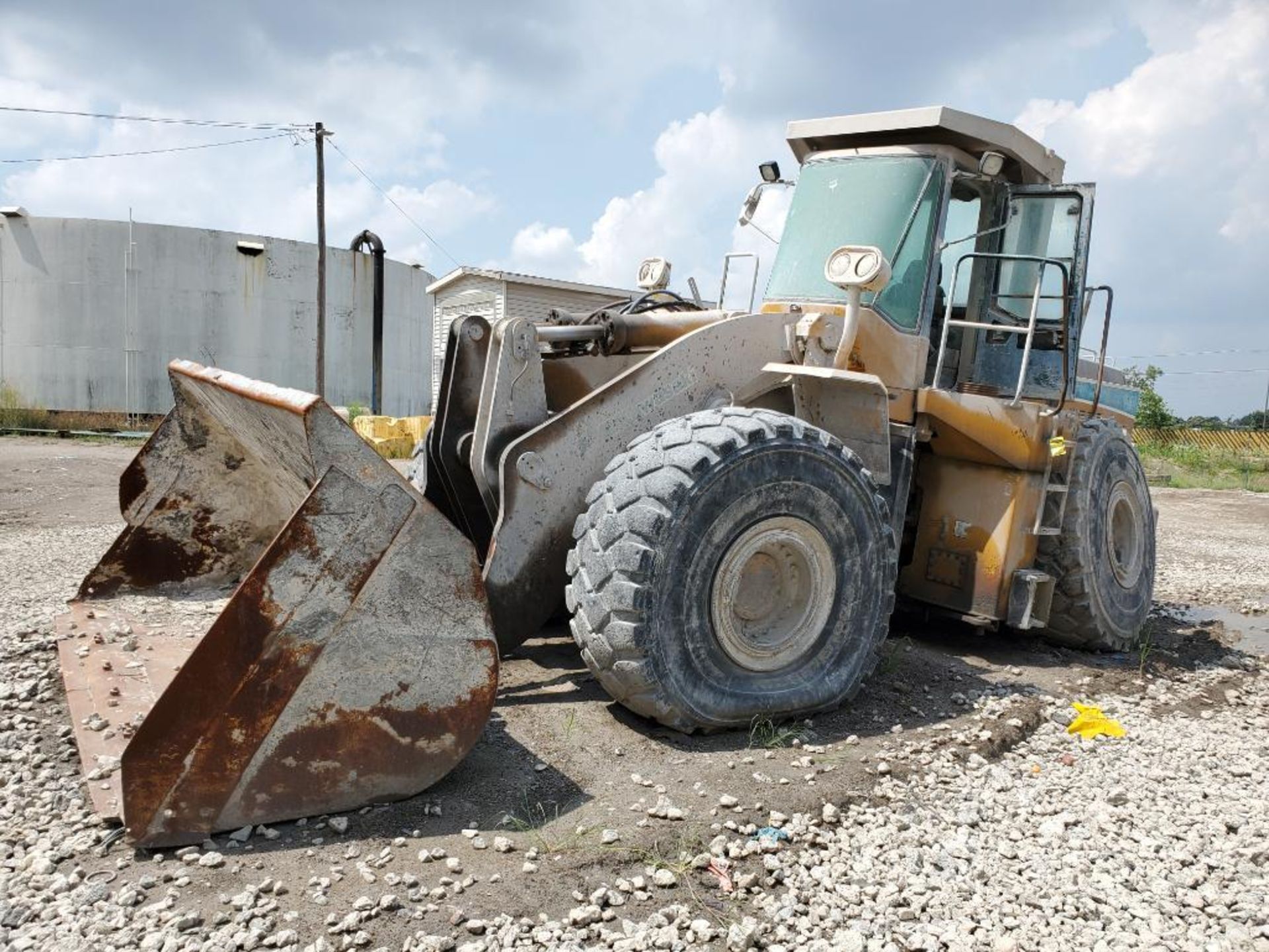 KAWASAKI Z-95 VI FRONT END LOADER, VIN 97C36027, JOYSTICK CONTROL (OUT OF SERVICE) (LOCATION: 6011 W