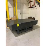 GRANITE SURFACE PLATE TABLE, 56-5/8" W X 90" L X 14" H (END LOCATION: 2860 N. NATIONAL RD., UNIT B,