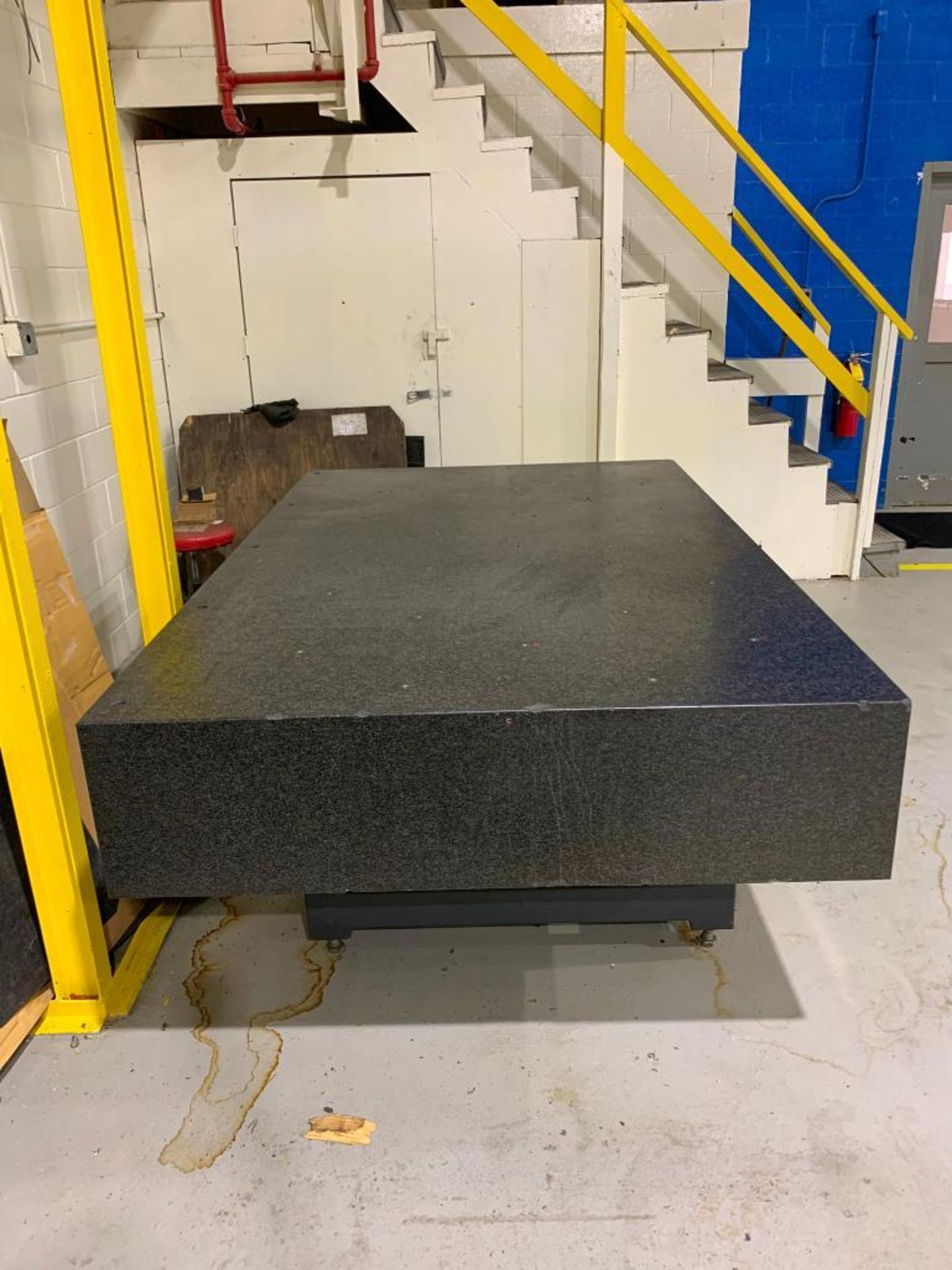 GRANITE SURFACE PLATE TABLE, 56-5/8" W X 90" L X 14" H (END LOCATION: 2860 N. NATIONAL RD., UNIT B, - Image 2 of 2