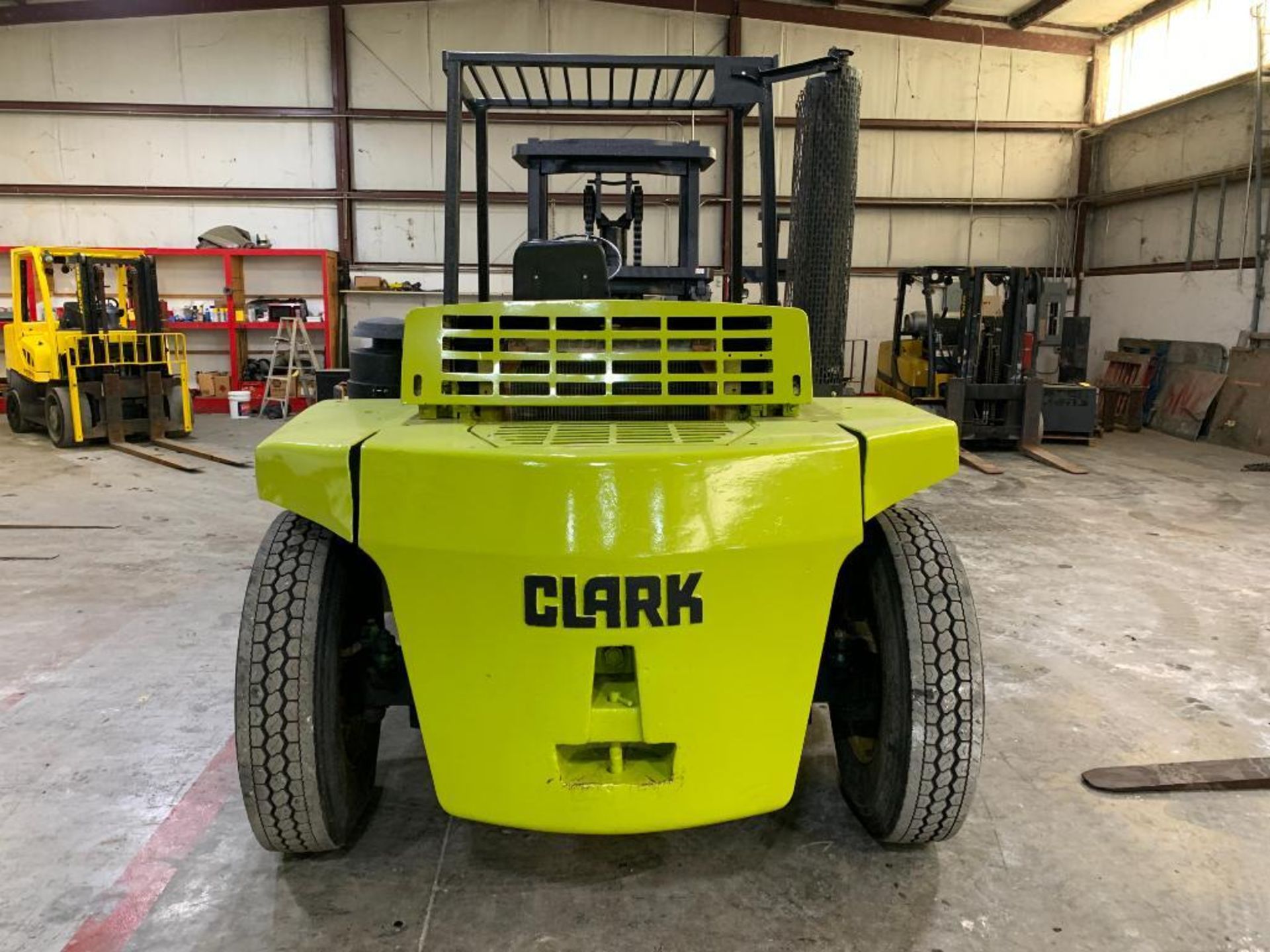 Clark 18,000 lb. capacity forklift, model c500-ys180, s/n y1625t74051050, diesel, 2-speed lever shif - Image 5 of 11