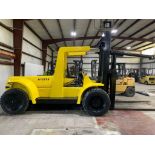 Hyster 30,000 lb. capacity forklift, model h300, s/n a19p1666k, gasoline, dual drive pneumatic tires