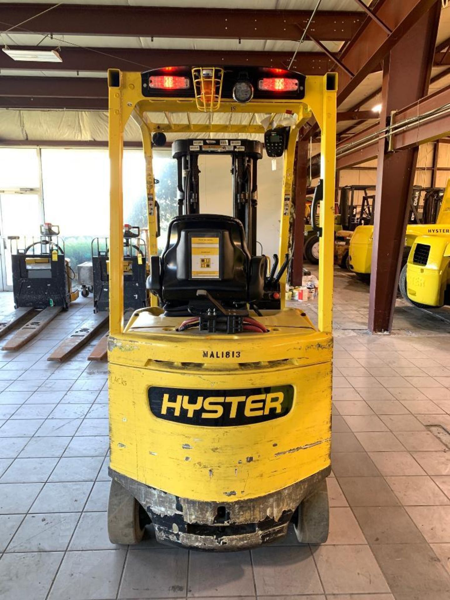 2018 Hyster 5,000 lb. capacity forklift, model e50xn, s/n a268n25054s, 36-volt electric w/ battery, - Image 4 of 6