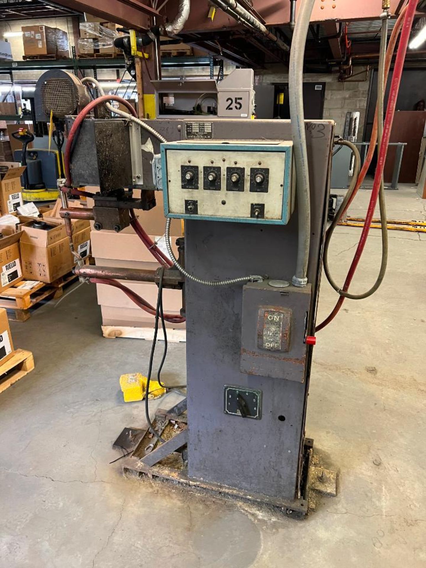 STERLING SPOT WELDER, MODEL KP18M, S/N 2328, 220V - Image 2 of 5