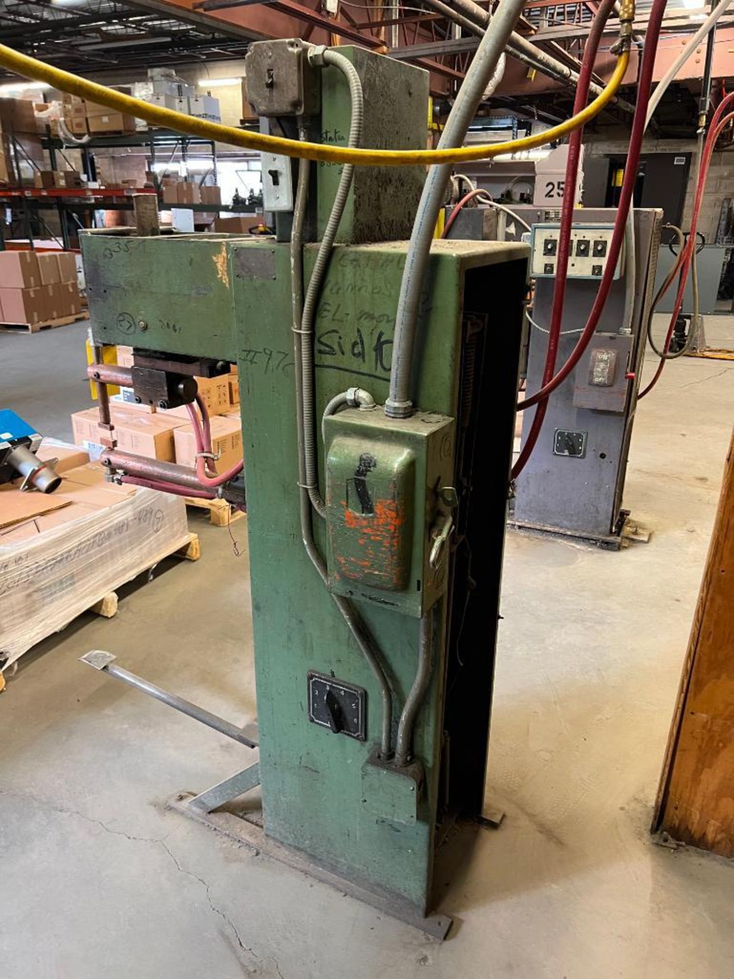 STERLING SPOT WELDER W/ WELD TIMER, MODEL 2SP21M, S/N 350, 220V - Image 4 of 4