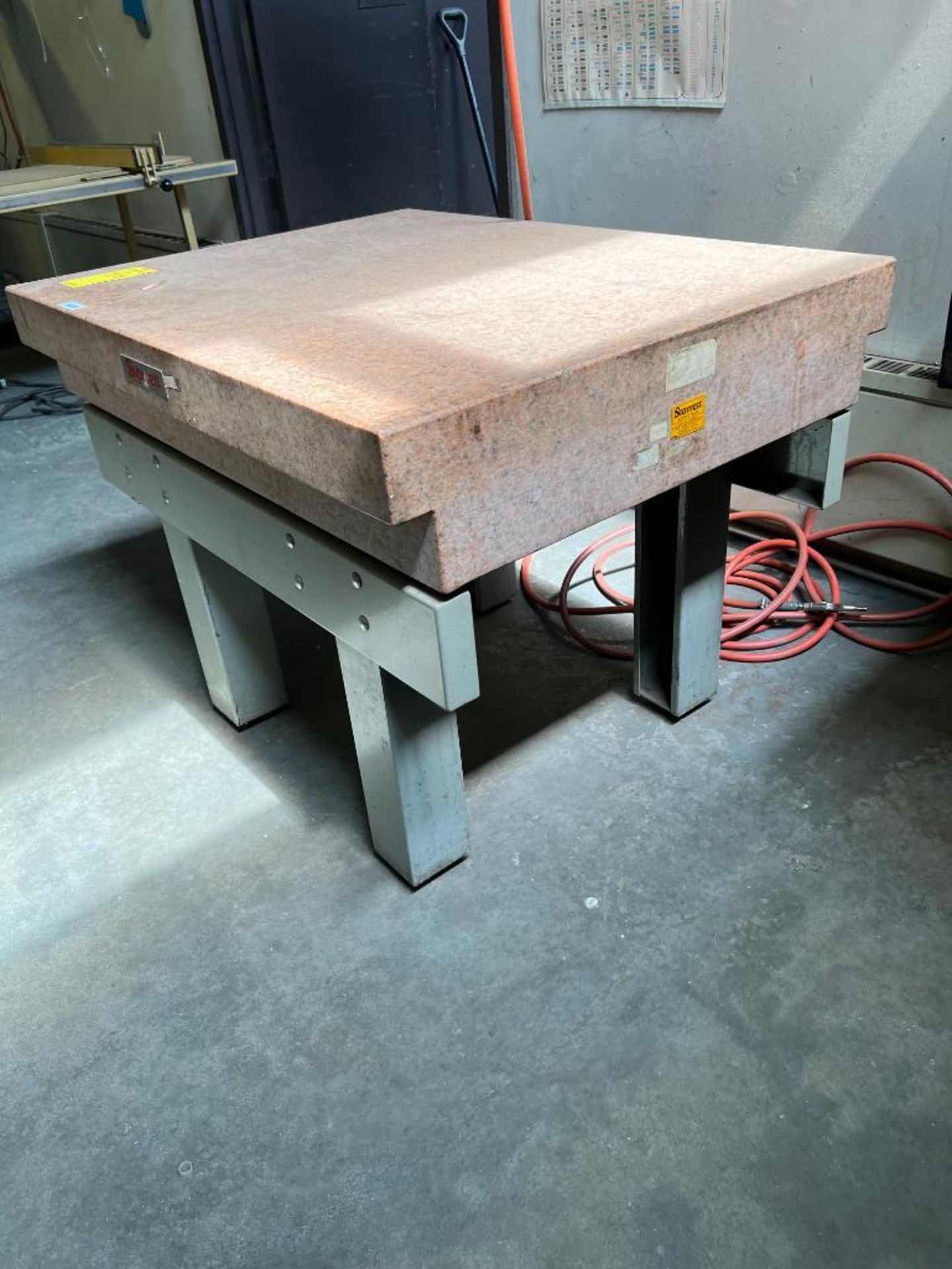 STARRETT SURFACE PLATE, GRADE-A, 36" X 48" X 8" - Image 2 of 5