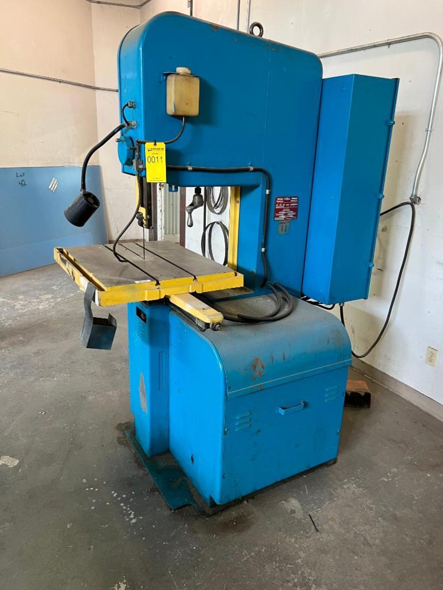 DOALL BAND SAW W/ BAND WELDER, MODEL 2012-24, BAND LENGTH 154", 440V, 3-PH - Image 2 of 7