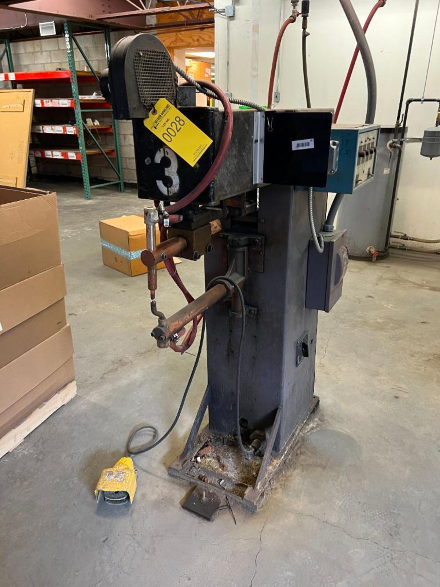 STERLING SPOT WELDER, MODEL KP18M, S/N 2328, 220V