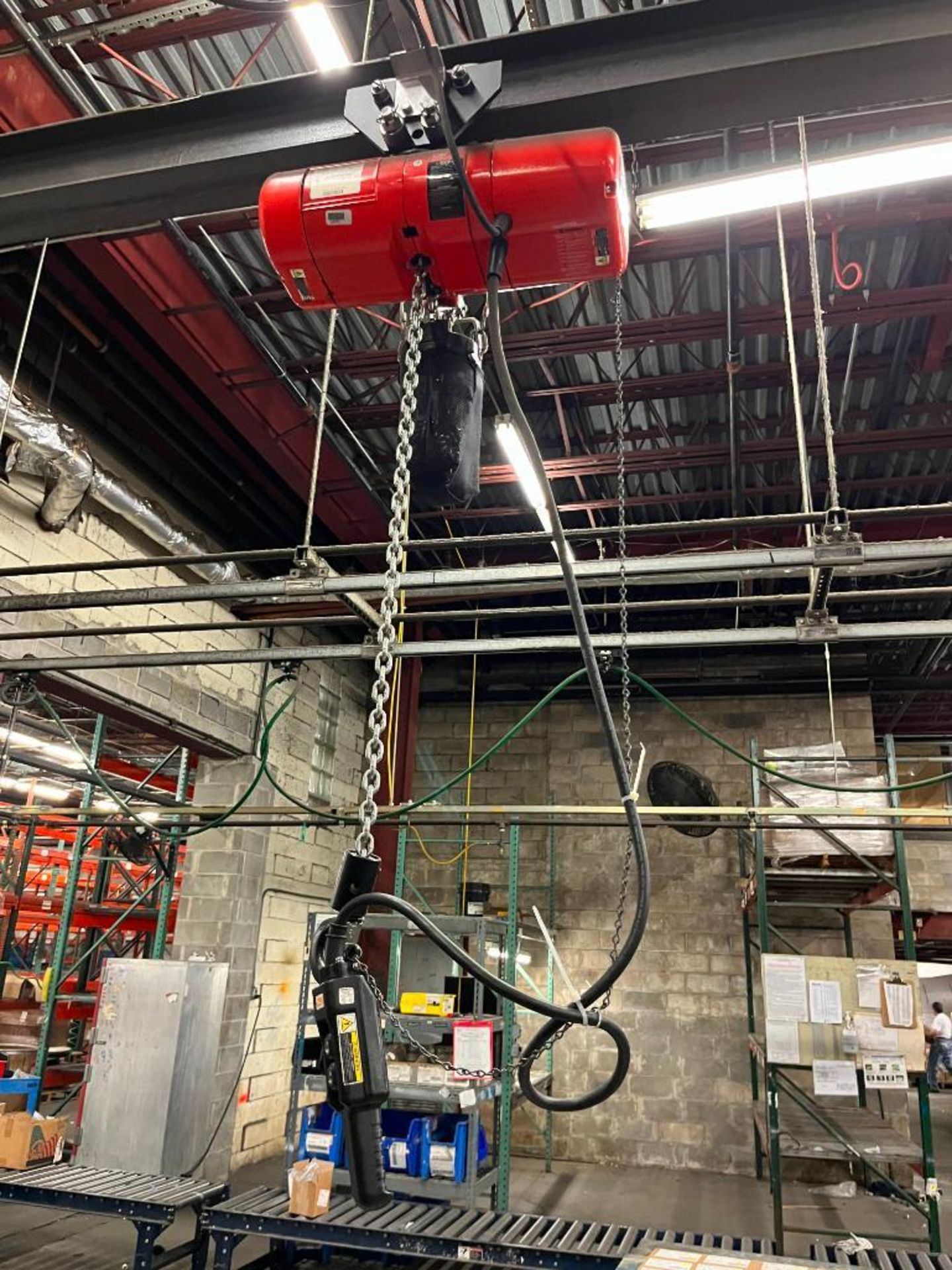 (2) CM LODESTAR 1/4-TON ELECTRIC CHAIN HOISTS - Image 2 of 2