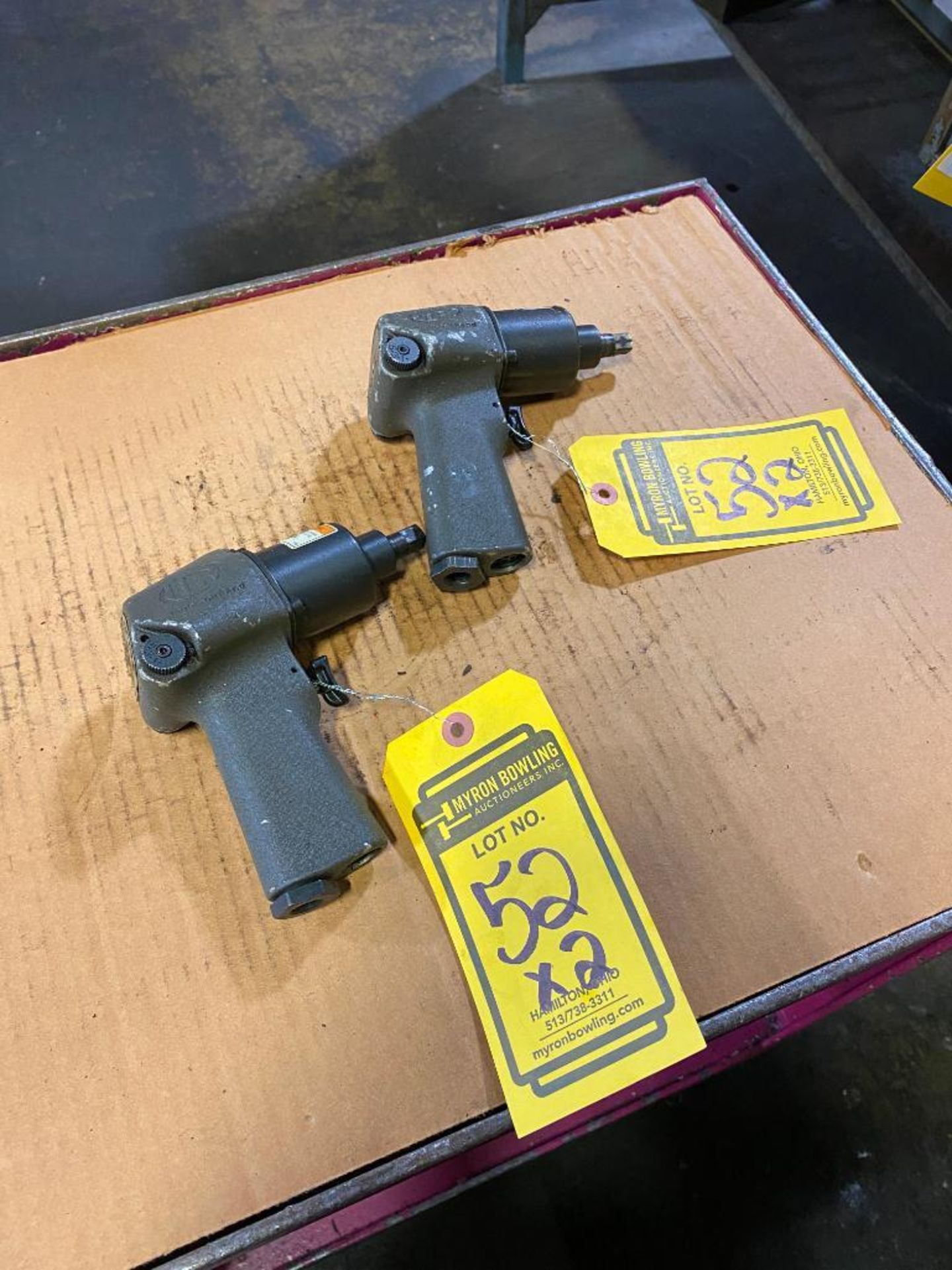 (2) Ingersoll Rand Pneumatic Impact Wrench