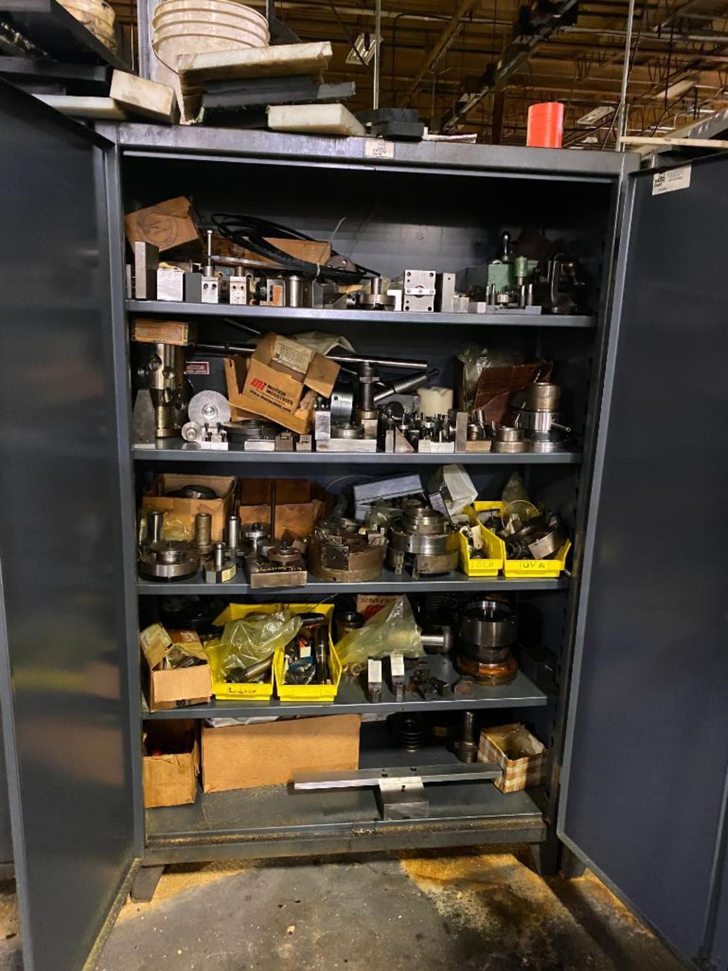 Strong Hold Cabinet w/ content: Machine Parts - Image 2 of 4