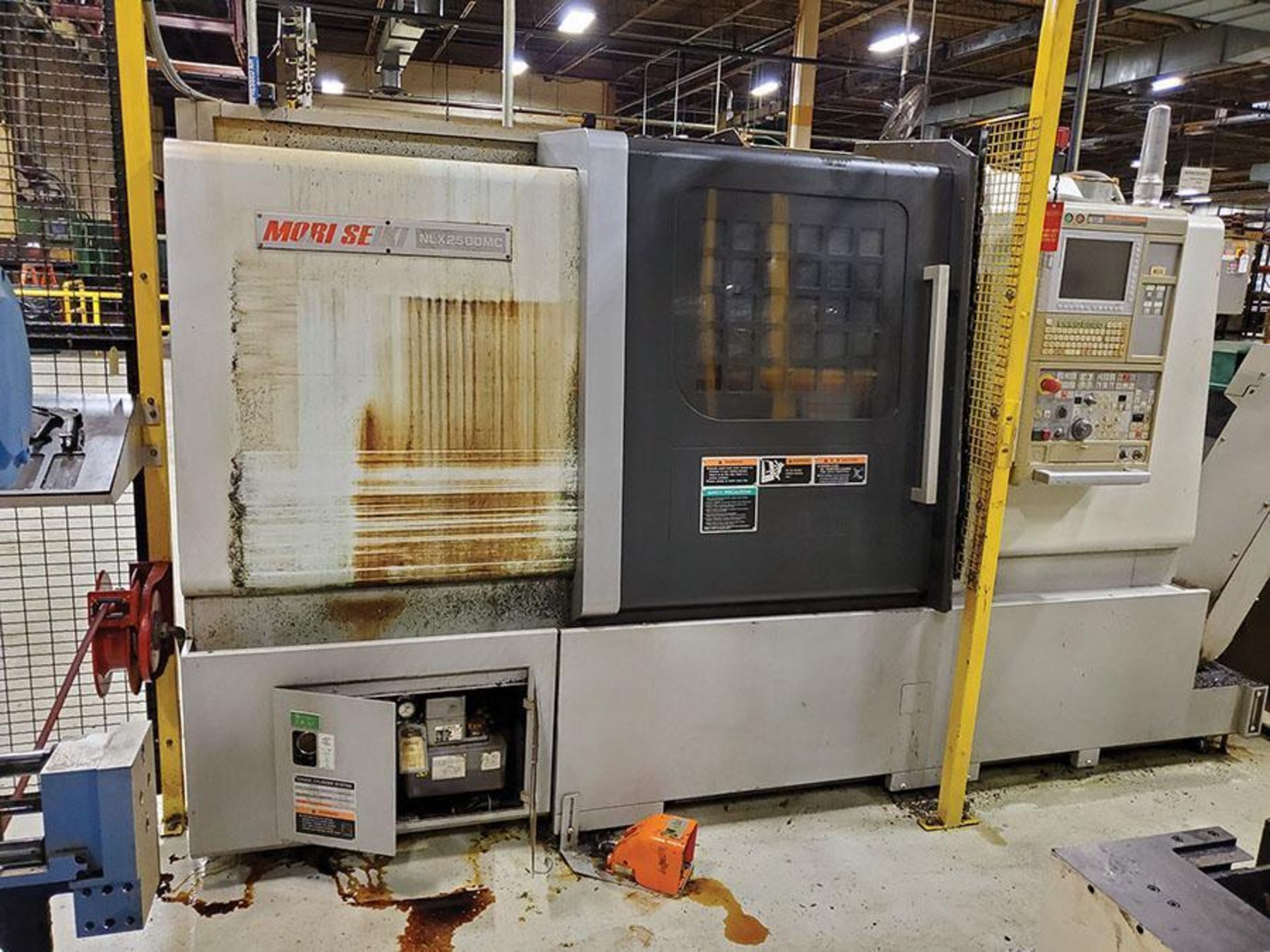 2012 Mori Seiki NLX2500MC CNC turning lathe, 12-position turret, Forkardt M12802A chuck, SMW-Autoblo - Image 3 of 29