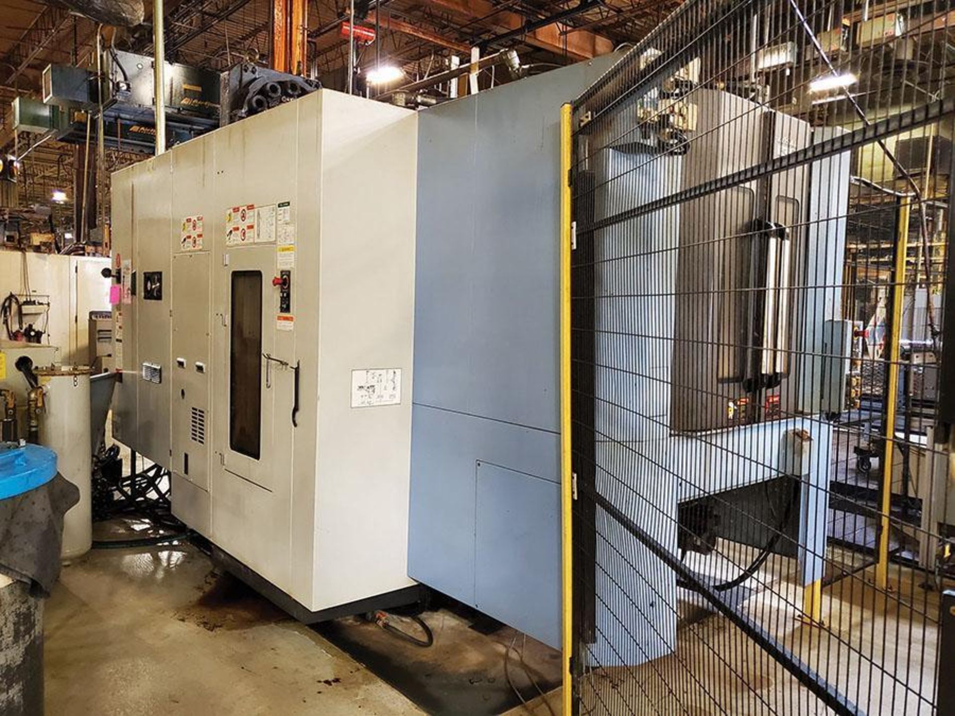 2015 Doosan HC400II CNC horizontal machining center, 2-pallet changer, 60-position ATC, Doosan-Fanuc - Image 7 of 17