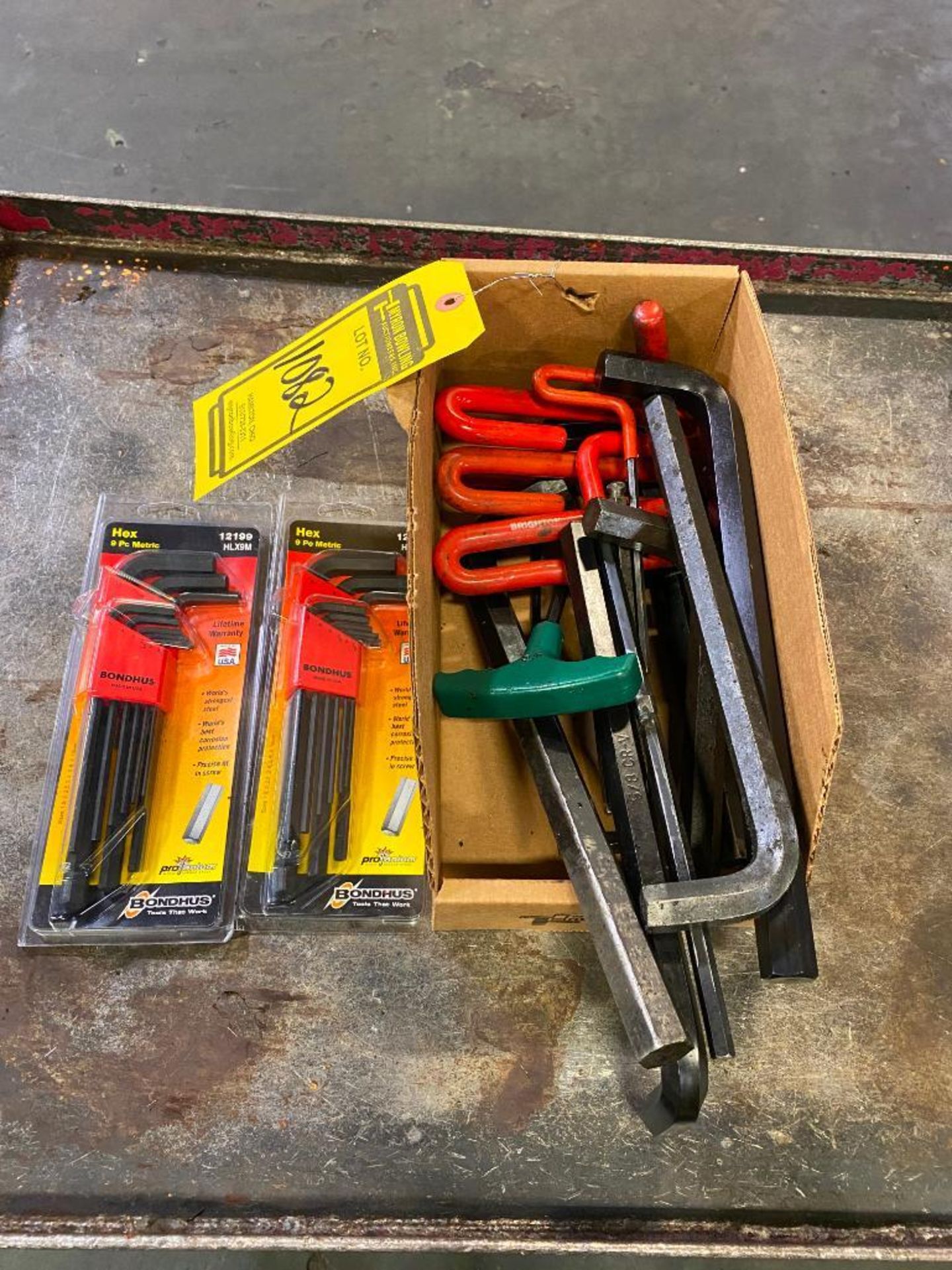 assorted allen wrenches