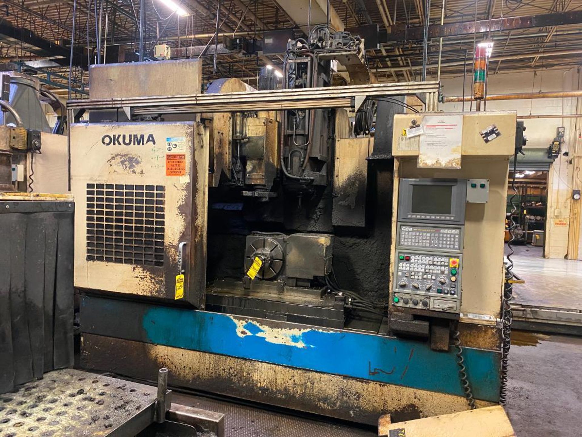 Okuma MX-55VB CNC Vertical Machining Center, s/n 0131, OSP-U100L Control, 51" X 22" Table