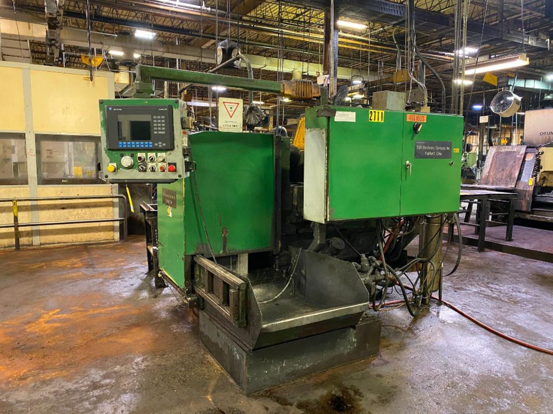 Ex-Cell-O Dual Head Grinder (Reman. By TSR), Allen-Bradley Panelview 1000 Control