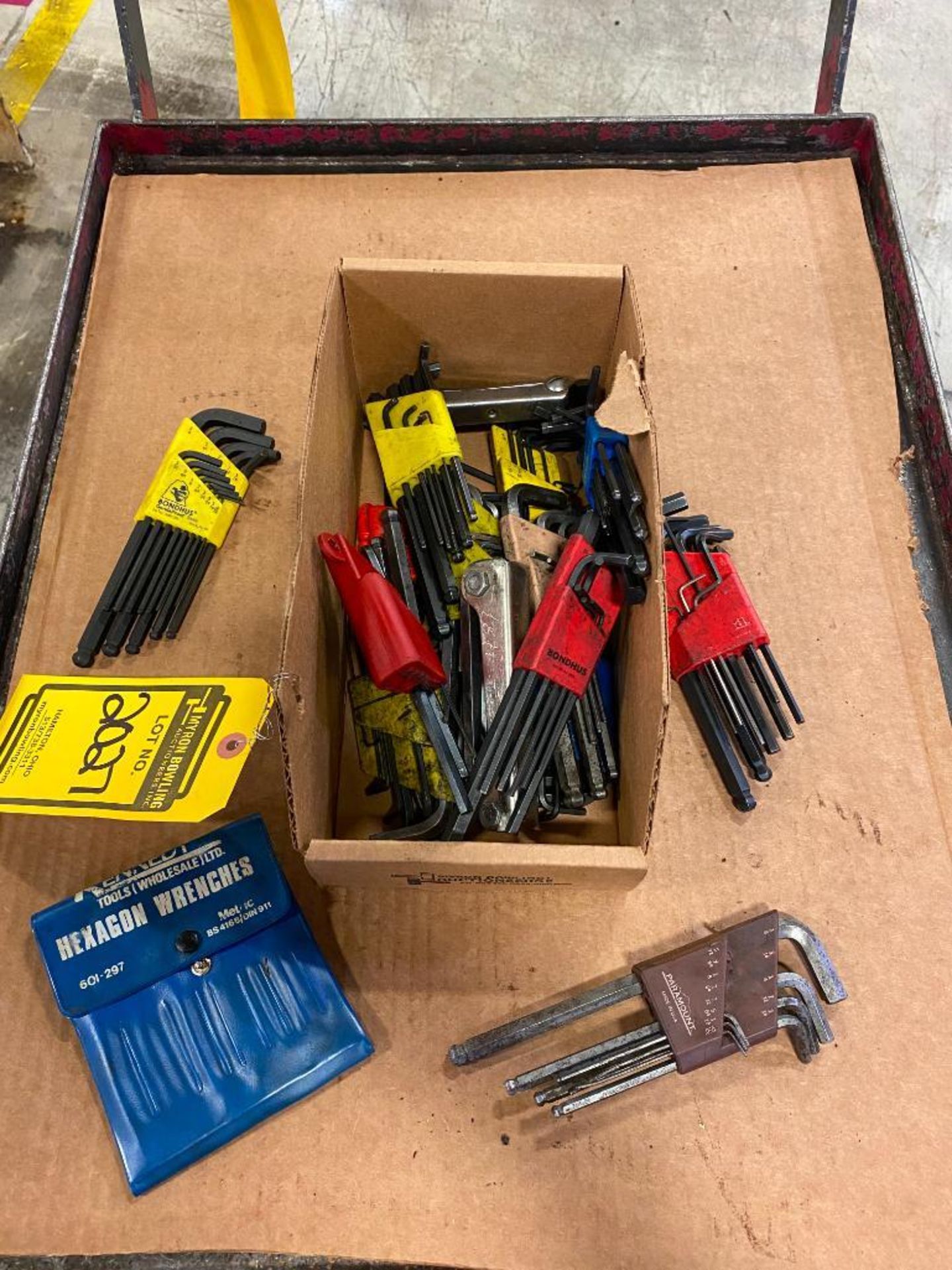 Box w/ Assorted Allen Wrenches