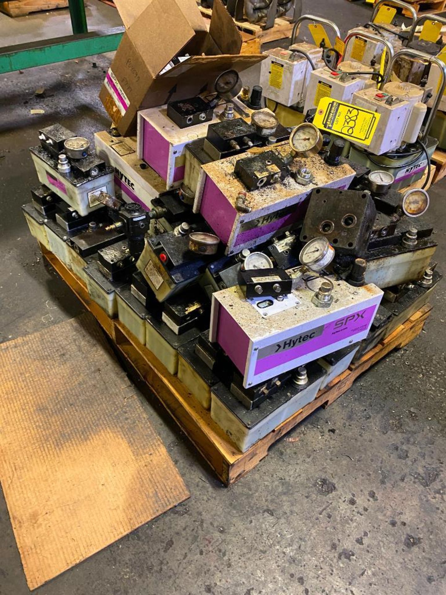 Pallet w/ Air/Hydraulic Pumps - Image 2 of 2