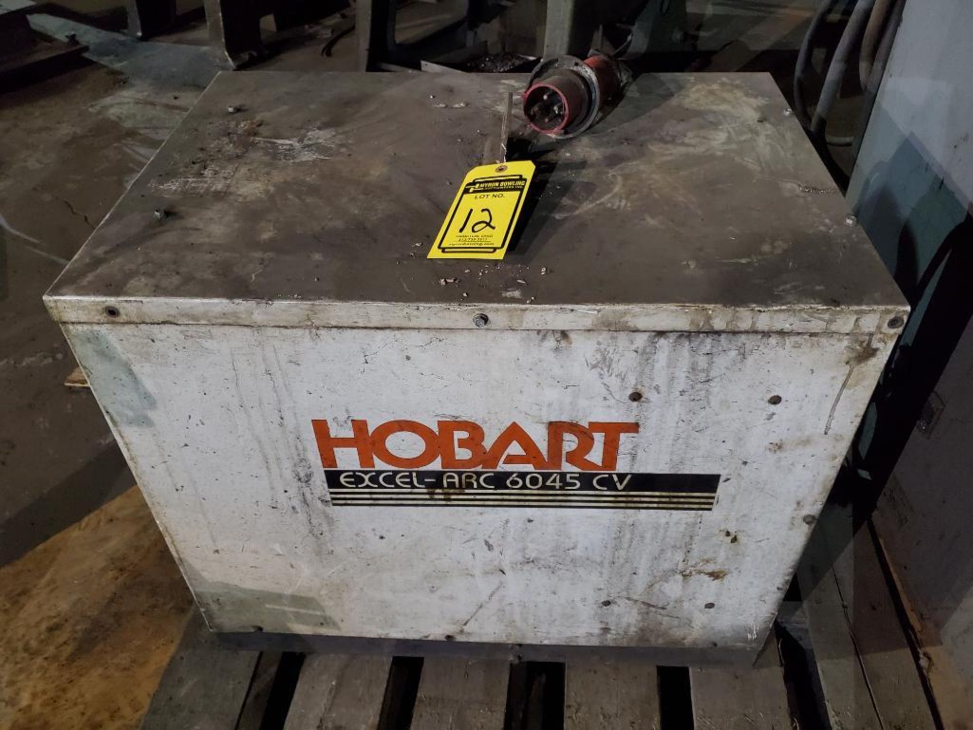 HOBART EXCEL-ARC 6045 CV ARC WELDING POWER SOURCE - Image 3 of 6