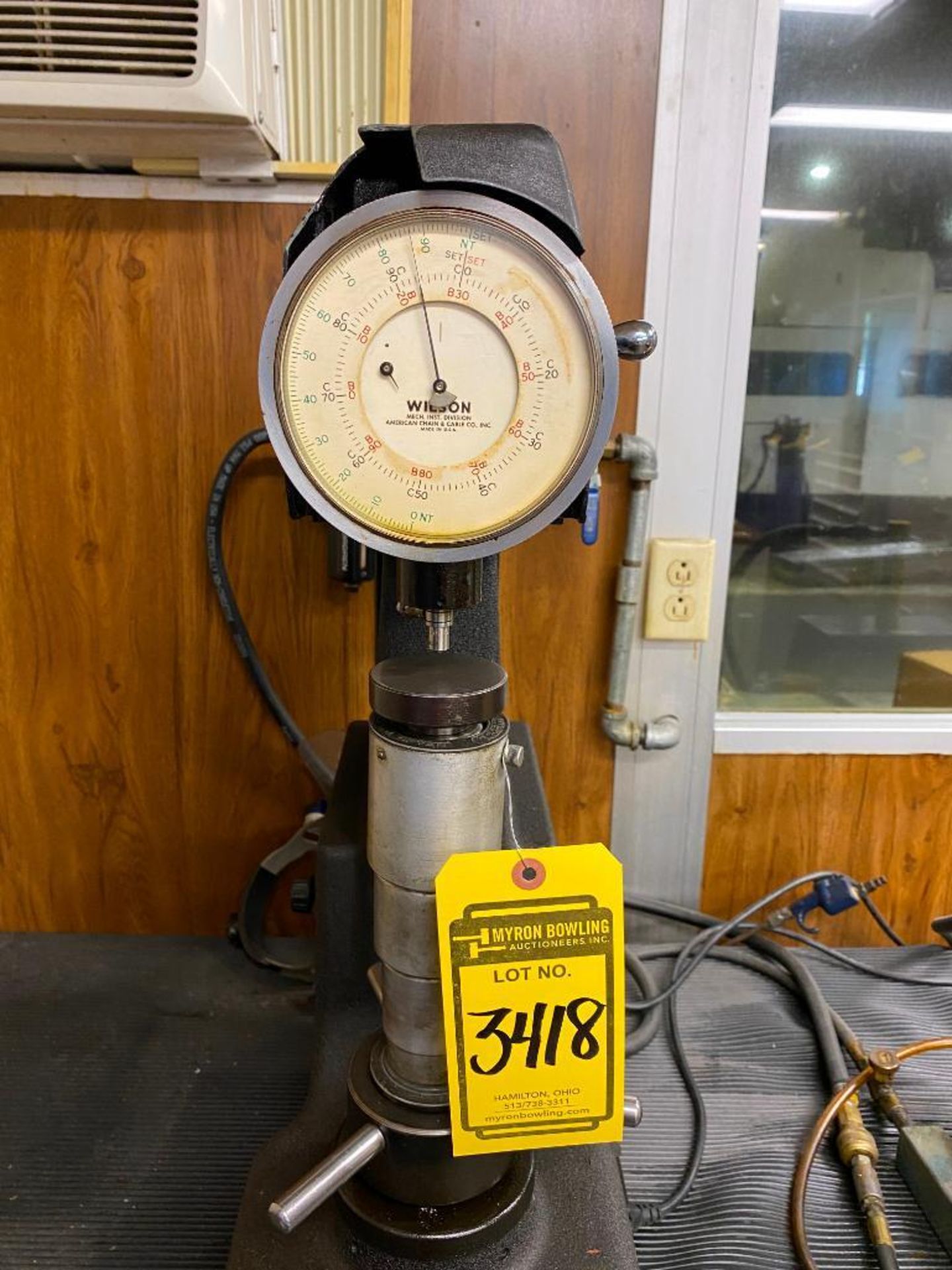 Rockwell Hardness Tester, Model 3TTBB, S/N 605 - Image 2 of 2