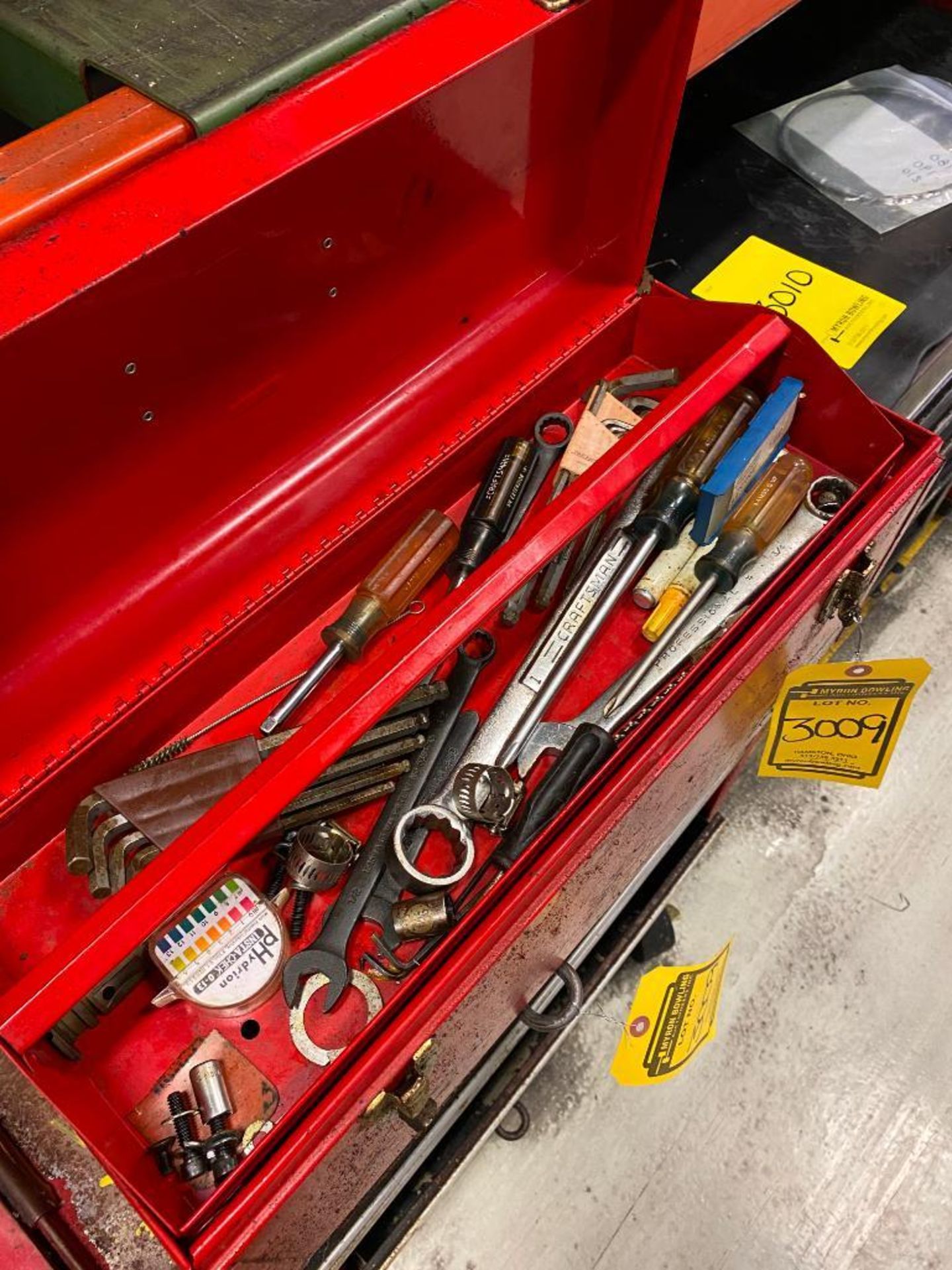 Craftsman Tool Chest, Toolbox w/ Content - Image 2 of 3