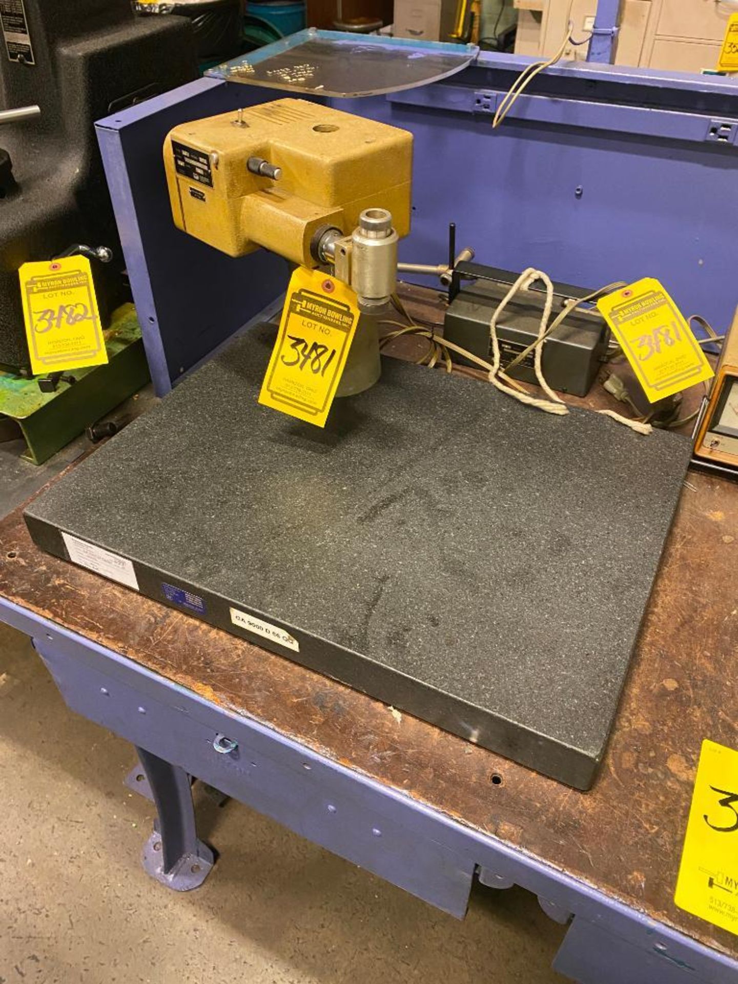 Bendix Profilometer Surface Roughness Tester, Type AD, Model 27