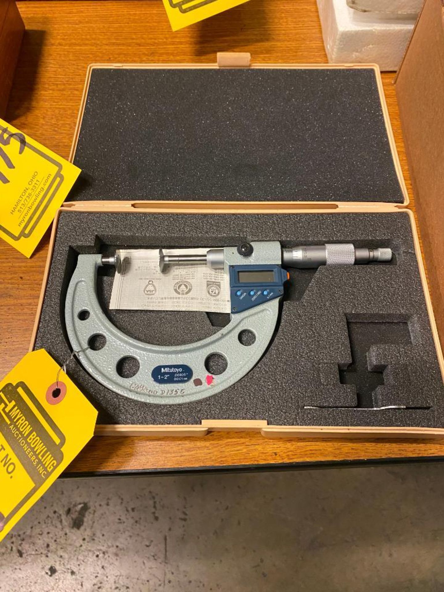 Mitutoyo 1-2" Digital Micrometer